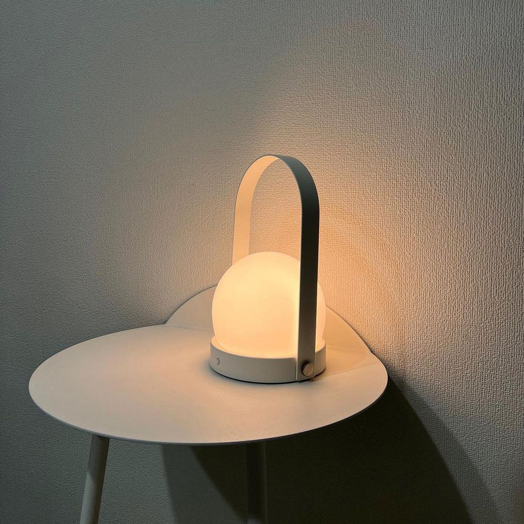 Carrie Rechargeable LED Table Lamp with Built-in Battery - Perfect for Bedroom, Living Room, and Office Night Light