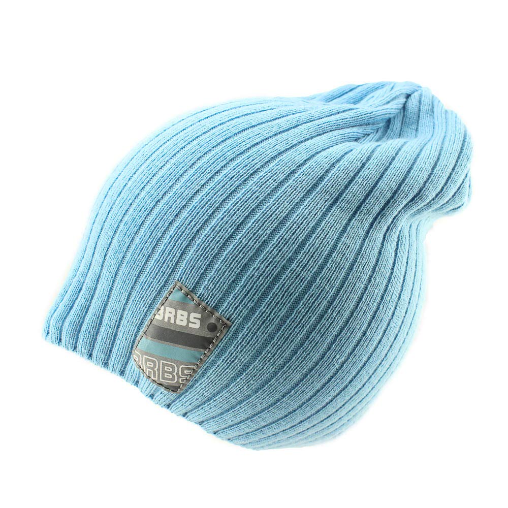 Barbaras Boys Cotton Slip-On Beanie Hat for Spring and Fall - Soft Unisex Kids Winter Hat (BA 110/00) - Perfect for Outdoor Play, School, and Cold Weather Activities
