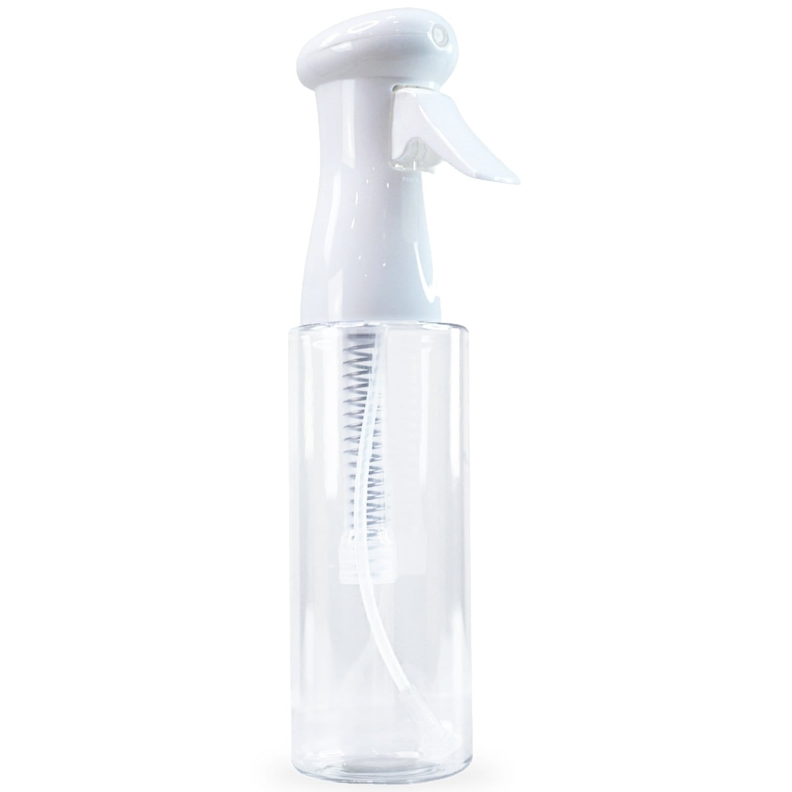 Premium Continuous Mist Spray Bottle for Hair - 12.2 Oz (Black, White, Clear) - Perfect for Salon Styling, Travel & DIY Hair Care