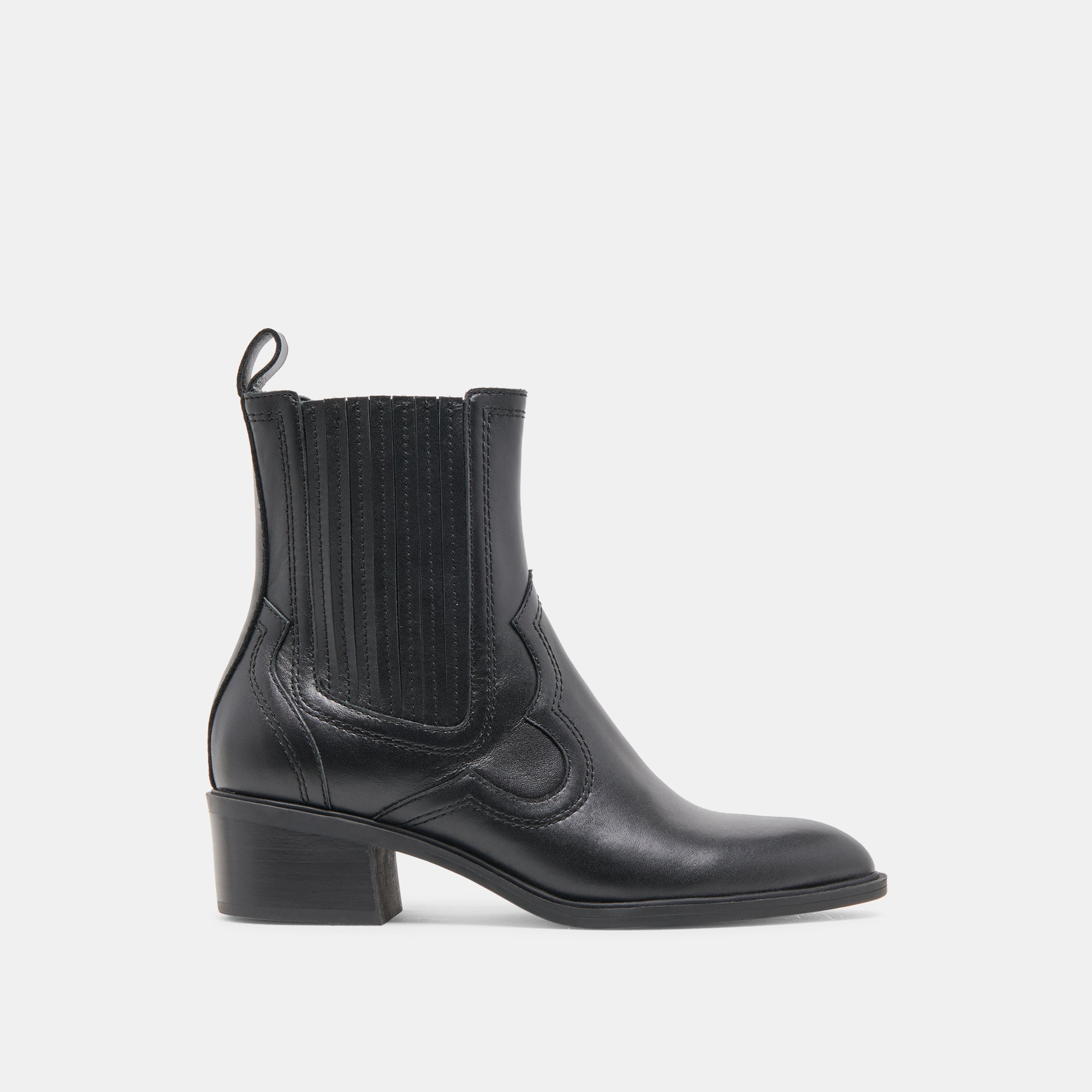 Brylee H2O Waterproof Black Leather Booties for Women - Comfortable & Stylish Rain Boots for Walking, Hiking & Outdoor Activities