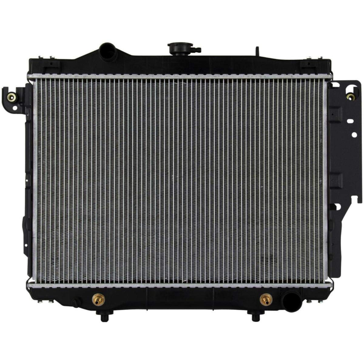 High-Performance Automatic Aluminum Plastic Radiator CU1709 52030113 4778386 52029112 - Perfect for Car Cooling Systems & Engine Maintenance