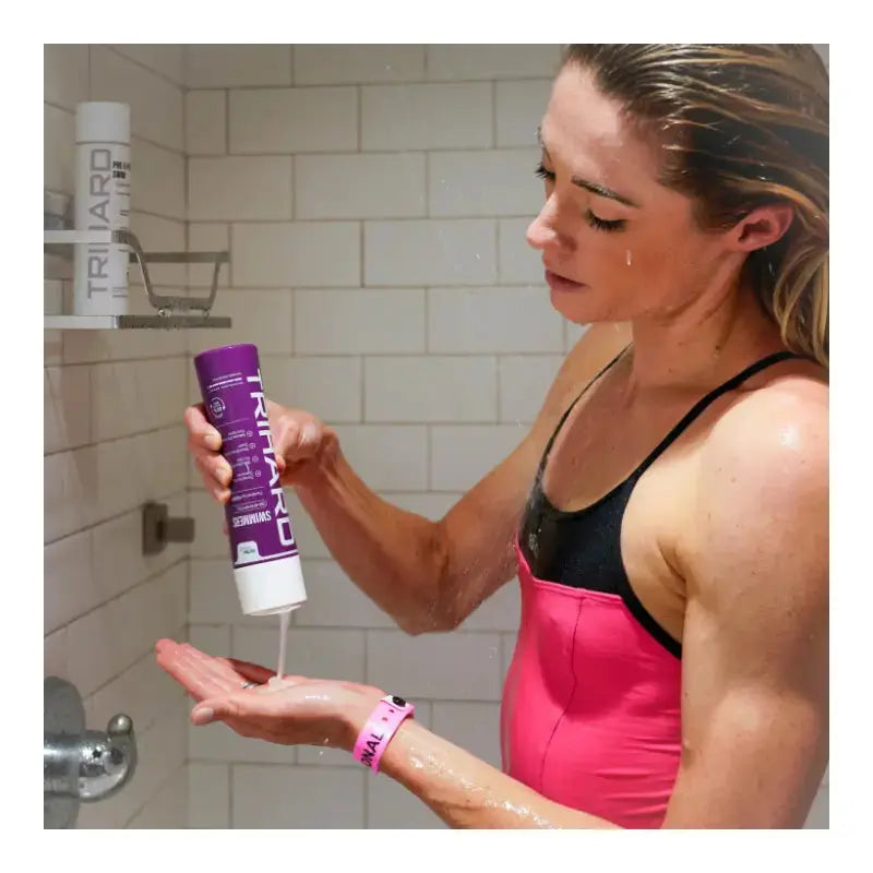 After Swim Swimmer Shampoo - Chlorine Removal & Moisturizing Hair Care for Swimmers | Post-Swim Hair Treatment for Pool, Beach & Water Sports