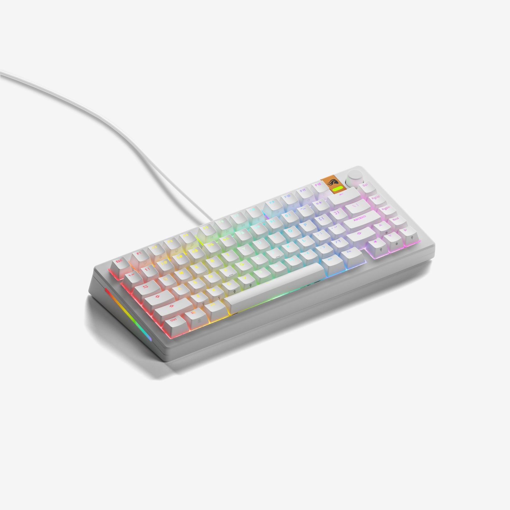 GMMK 3 HE Prebuilt Mechanical Gaming Keyboard - Hot-Swappable RGB Backlit Wired Keyboard for PC, Mac, PS5 - Perfect for Esports, Typing & Office Work