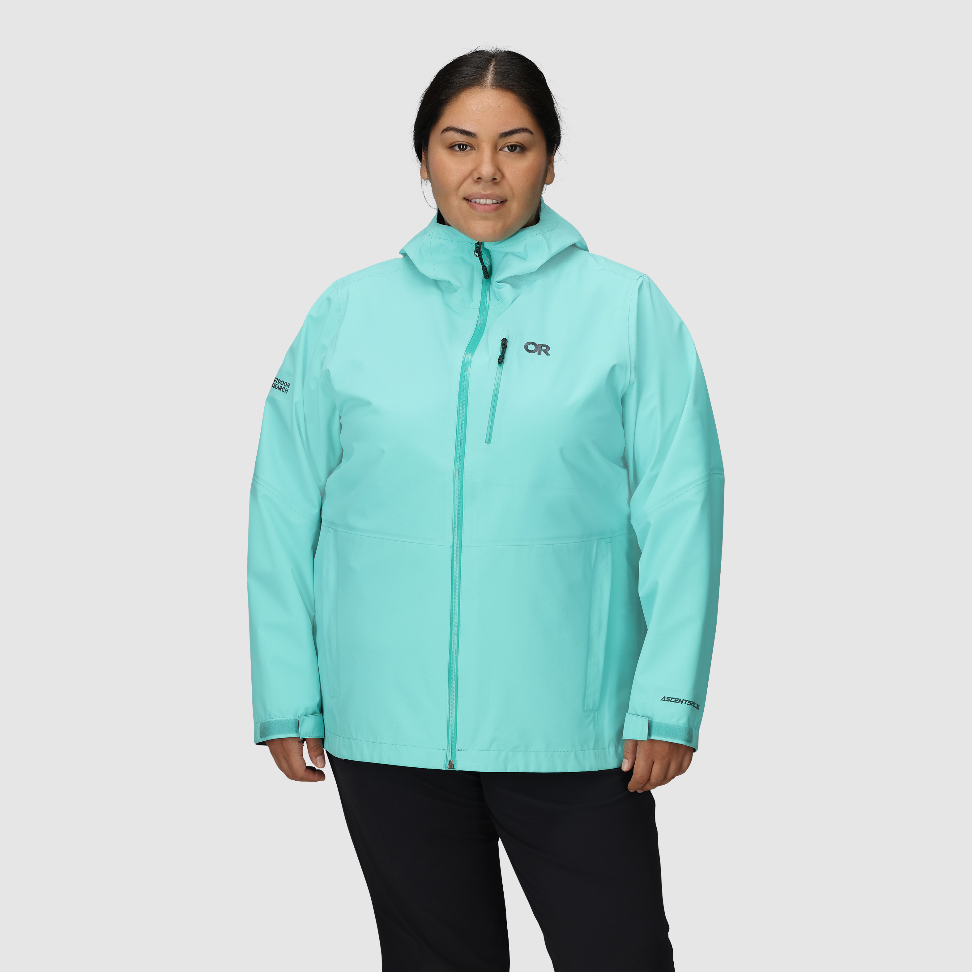 Women's Waterproof 3L Aspire Rain Jacket - Lightweight Windproof Hiking Coat for Outdoor Adventures & Travel