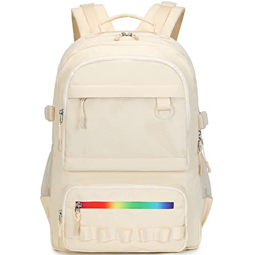 Rainbow Zipper-beige
