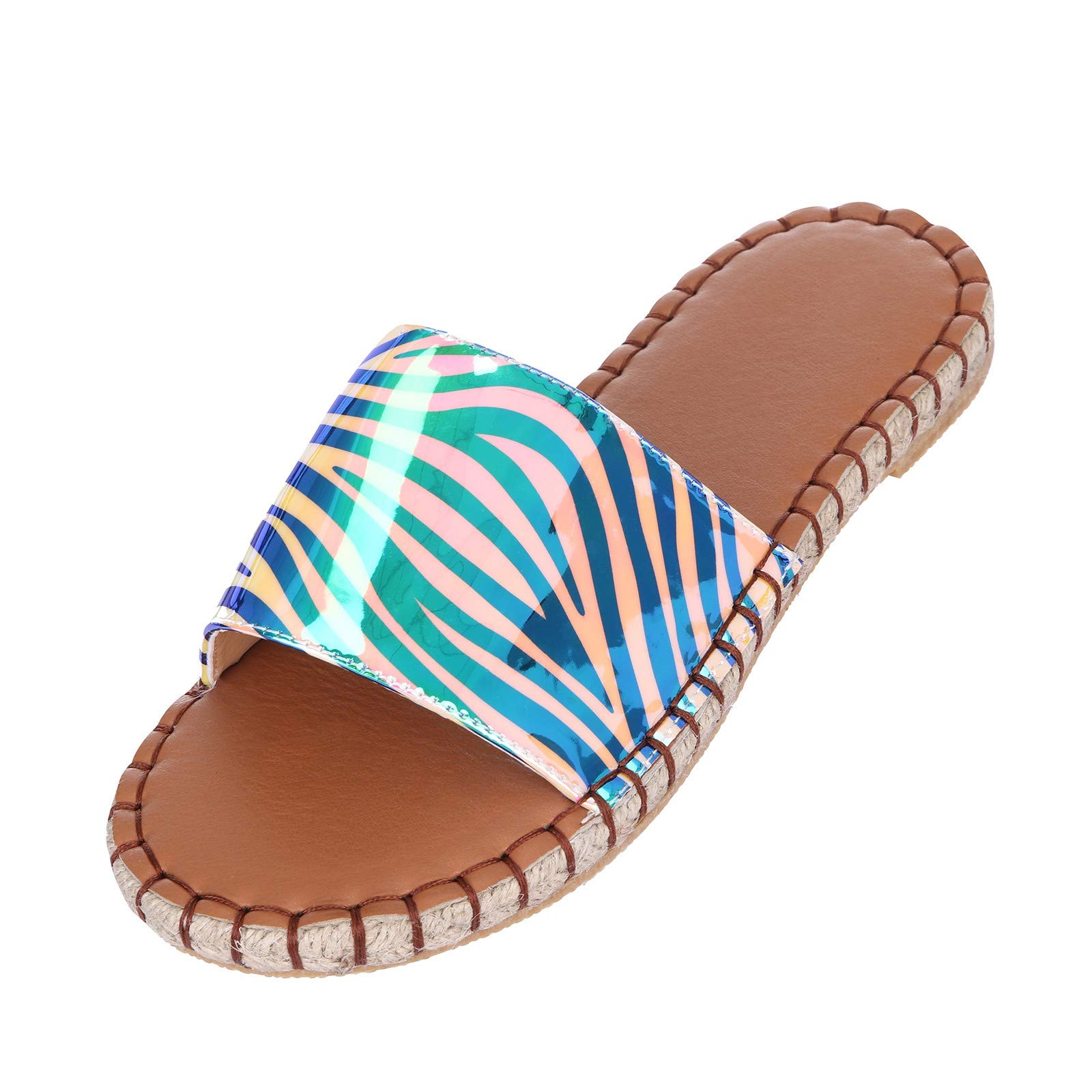 Women's Fashion Sandals - Breathable Outdoor Casual Slippers with Suede Upper | Perfect for Beach, Vacation & Summer Walking
