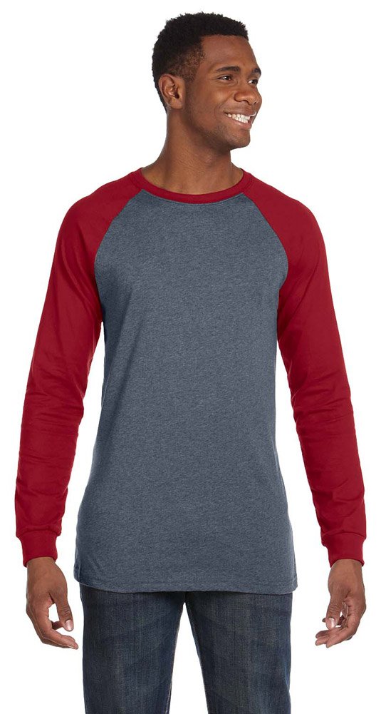 Bella Canvas Men's Baseball Jersey - Comfortable & Stylish Cotton Tee for Casual Wear, Sports & Fan Gear