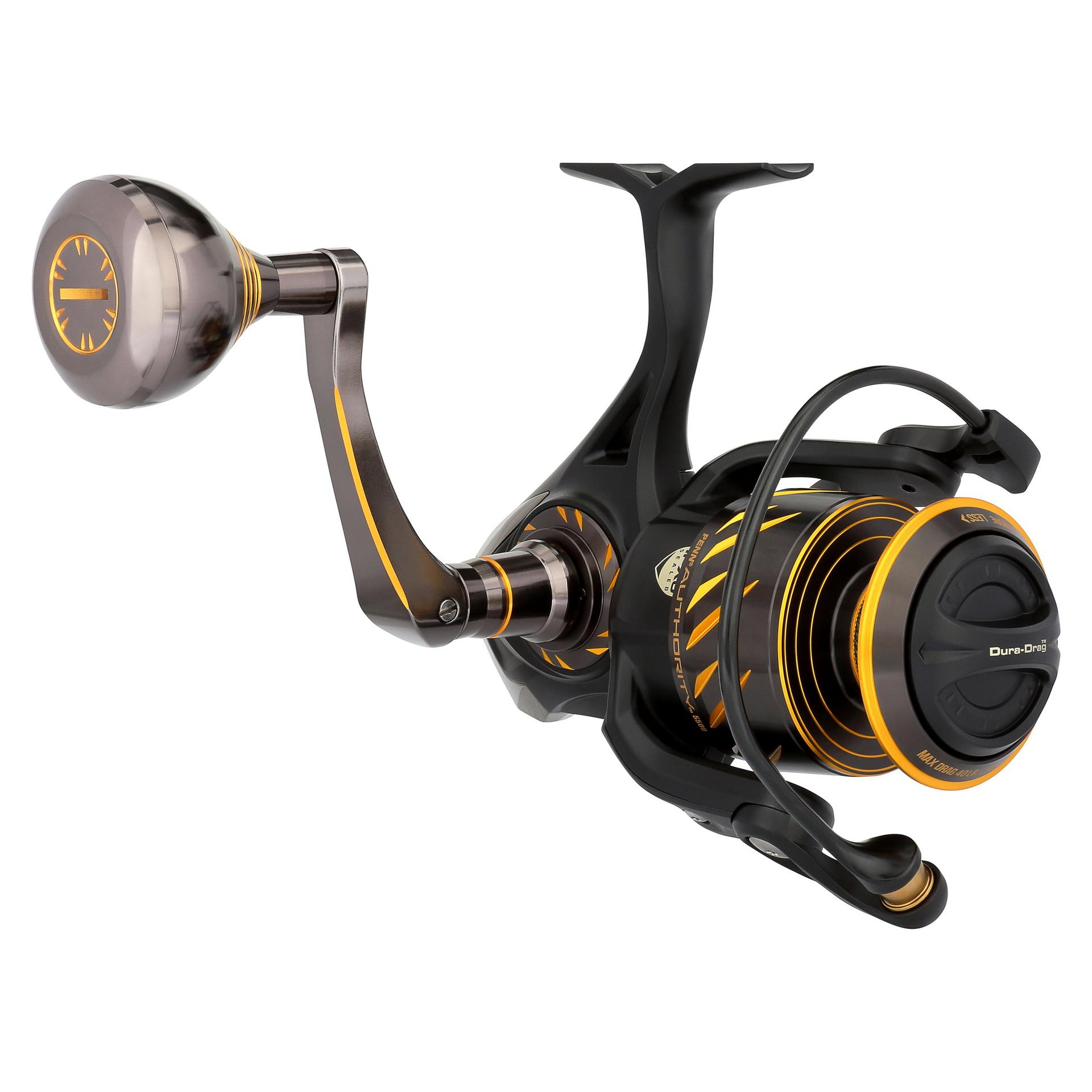 Authority® Spinning Reel - High Performance Fishing Reel for Saltwater & Freshwater | Smooth Drag System, Lightweight Design | Perfect for Bass, Trout & Surf Fishing