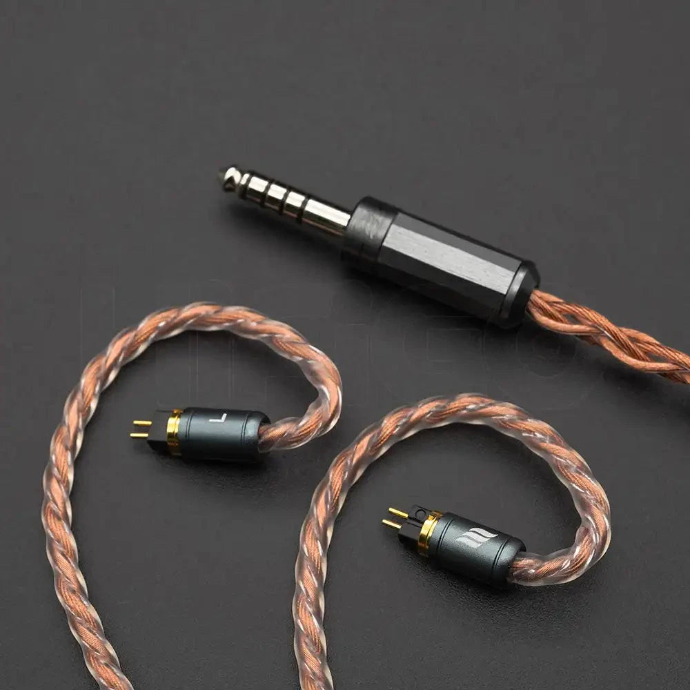 Premium Effect Audio ARES S 4-Wire Earphone Cable with ConX Interchangeable Connector - High-Quality Audio Upgrade for IEMs | Perfect for Audiophiles & Music Lovers