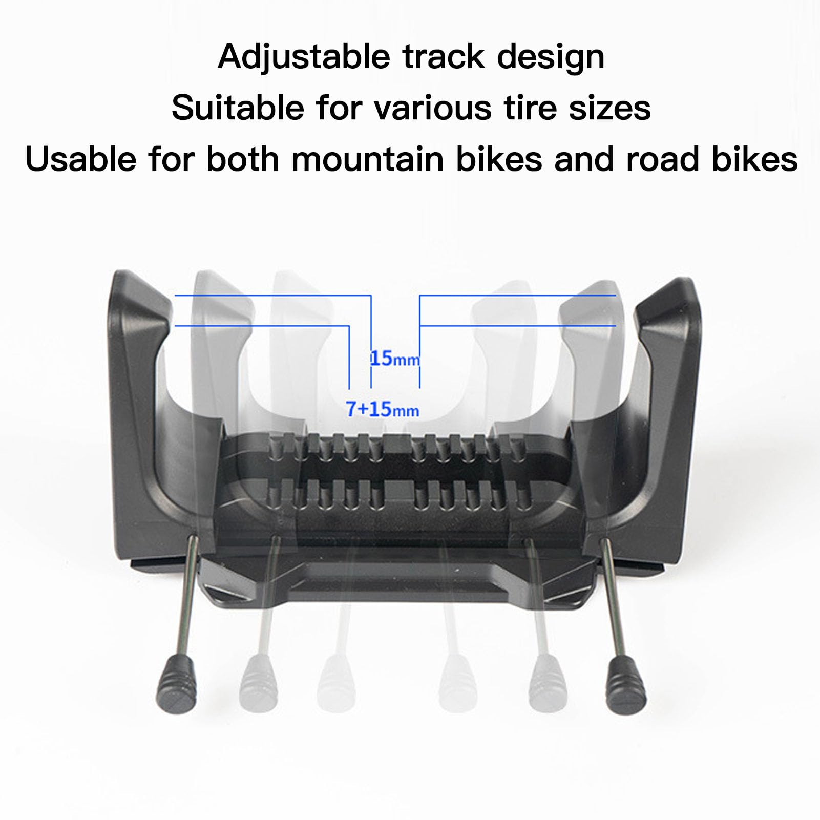 Adjustable Bicycle Wall Mount Rack - Heavy Duty Bike Storage Hook for Mountain & Road Bikes - Space Saving Garage & Home Bike Organizer - Perfect for Bike Parking, Repair Stand & Hanging Storage