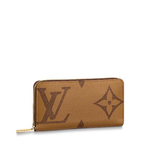 Authentic Louis Vuitton Monogram Reverse Zippy Wallet in Brown | Luxury Leather Card Holder for Women | Perfect for Everyday Use & Travel Accessories