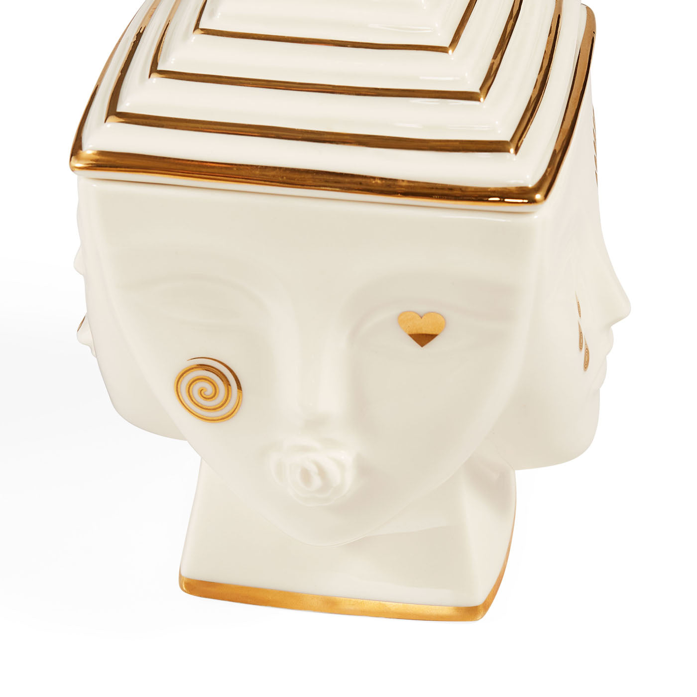 Elegant Gilded Masquerade Box for Venetian Party Decor - Luxury Jewelry Storage & Gift Box for Special Occasions
