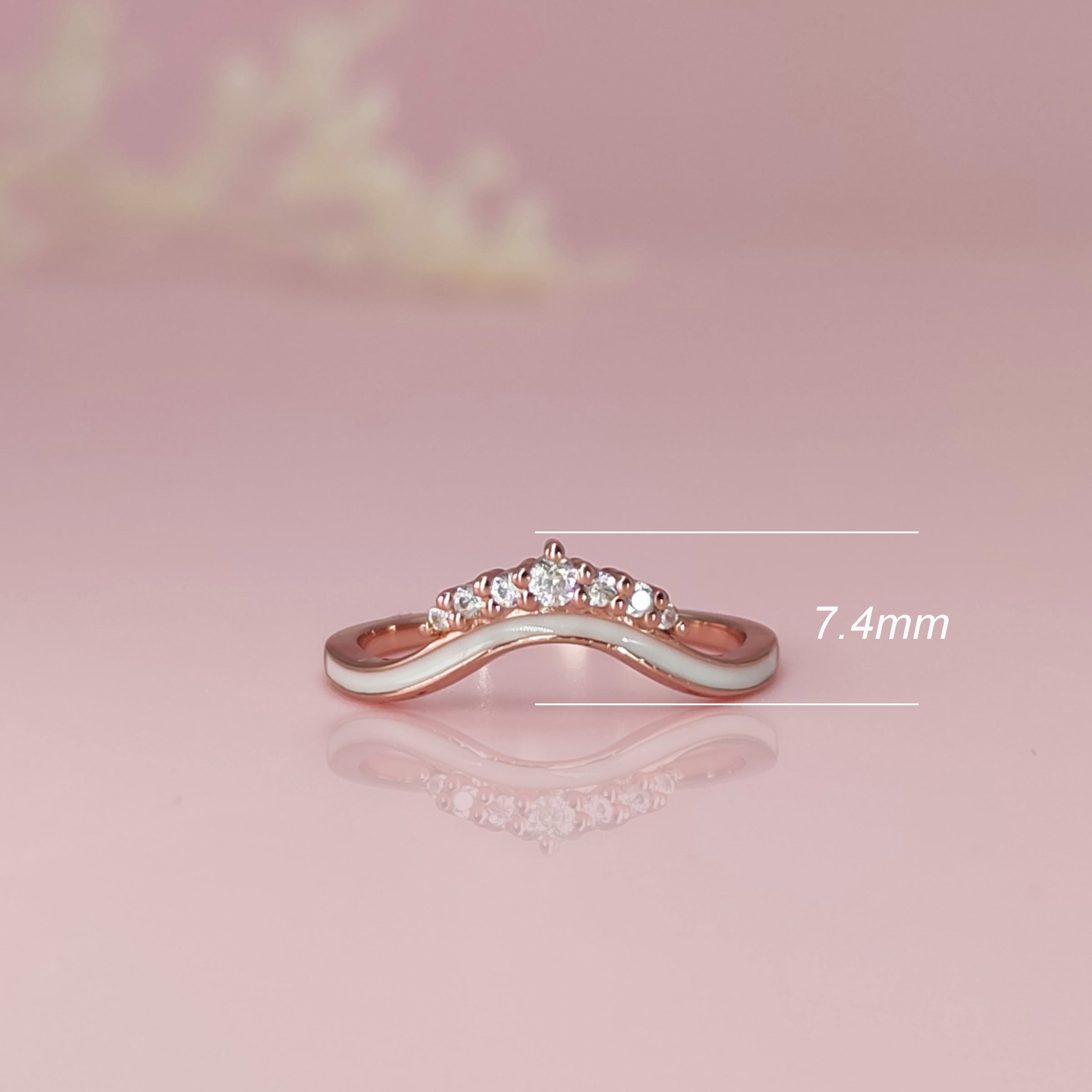 Breast Milk Crown Ring - Elegant Nursing Jewelry for Breastfeeding Moms - Perfect for Nursing, Pumping & Special Moments