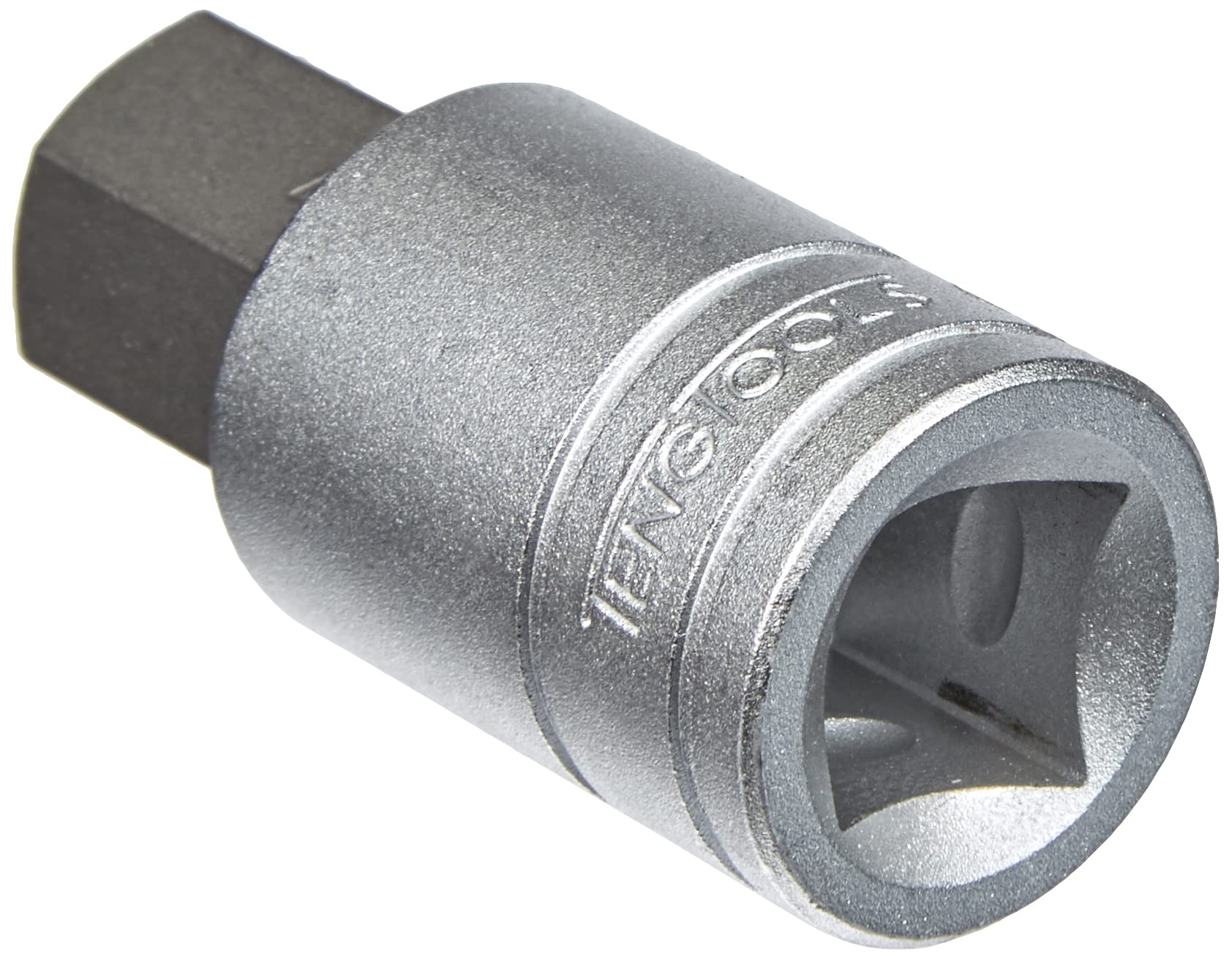 Teng Tools 17MM 1/2 Inch Drive Metric Hex Chrome Vanadium Socket - Professional Mechanic Hand Tool for Automotive Repair & DIY Projects (M121517-C)