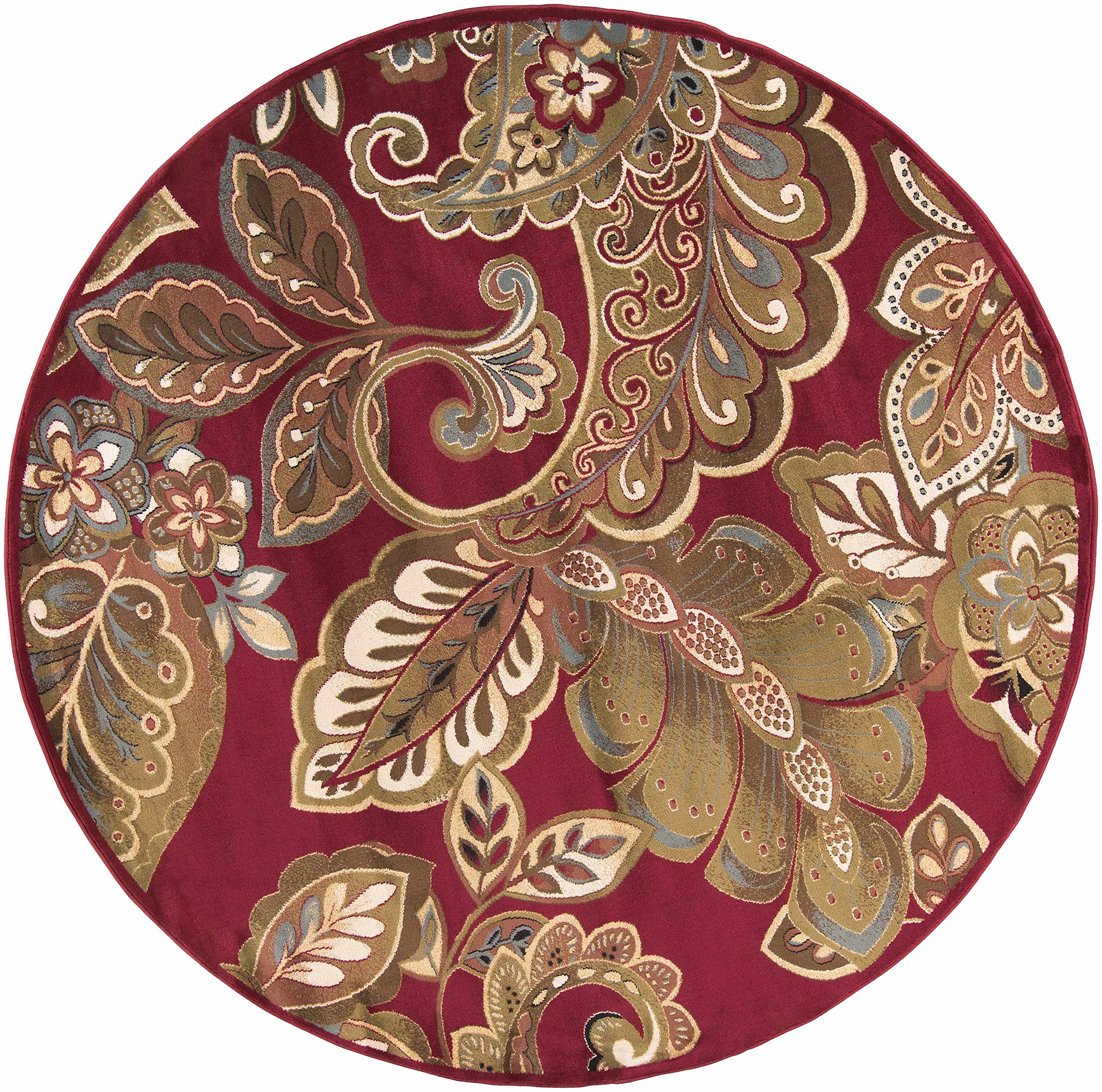 Hauteloom Beedeville Transitional Round Area Rug 7'10