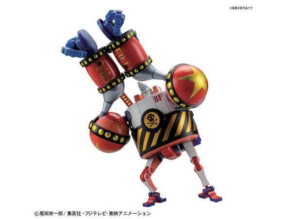 Bandai One Piece Best Mecha Collection General Franky Model Kit - Anime Action Figure Building Set for Collectors & Fans - Perfect for Display, Gifts & Anime Decor