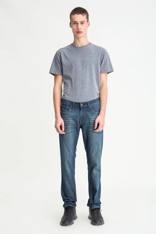 Levi's 511 Slim Fit Jeans for Men - Stretch Denim Pants in Shaded Woods Wash | Comfortable & Stylish for Casual Wear, Work & Night Out