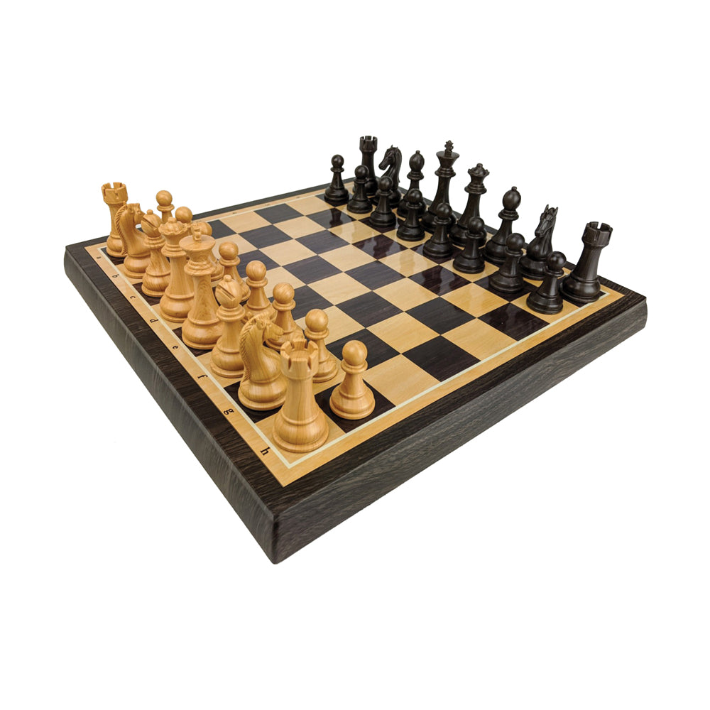 Classic Chess Strategy Board Game - Premium Wooden Chess Set for Adults & Kids by AreYouGame.com | Perfect for Family Game Nights, Office Decor & Brain Training