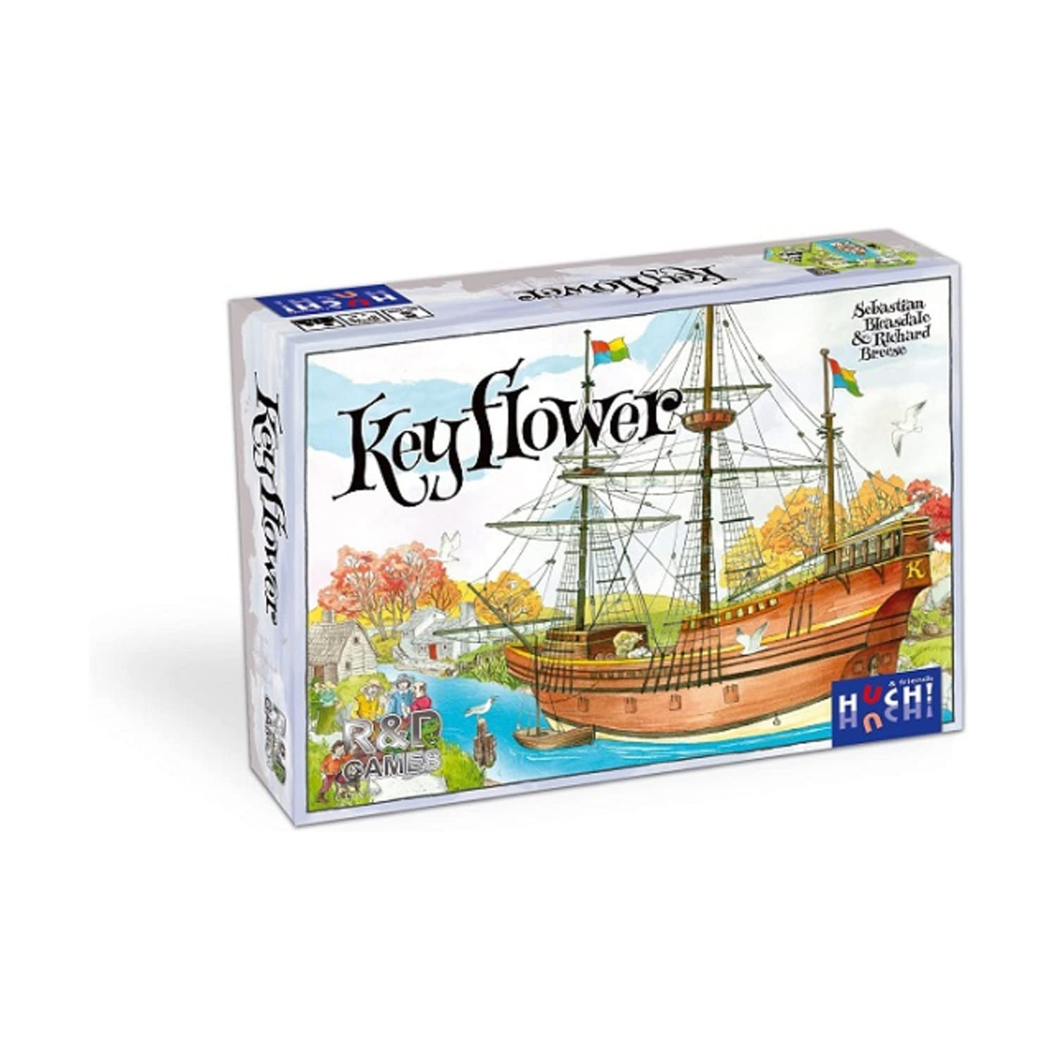 Keyflower Board Game - Award-Winning Strategy Game for Family & Friends | Perfect for Game Nights, Parties & Indoor Activities