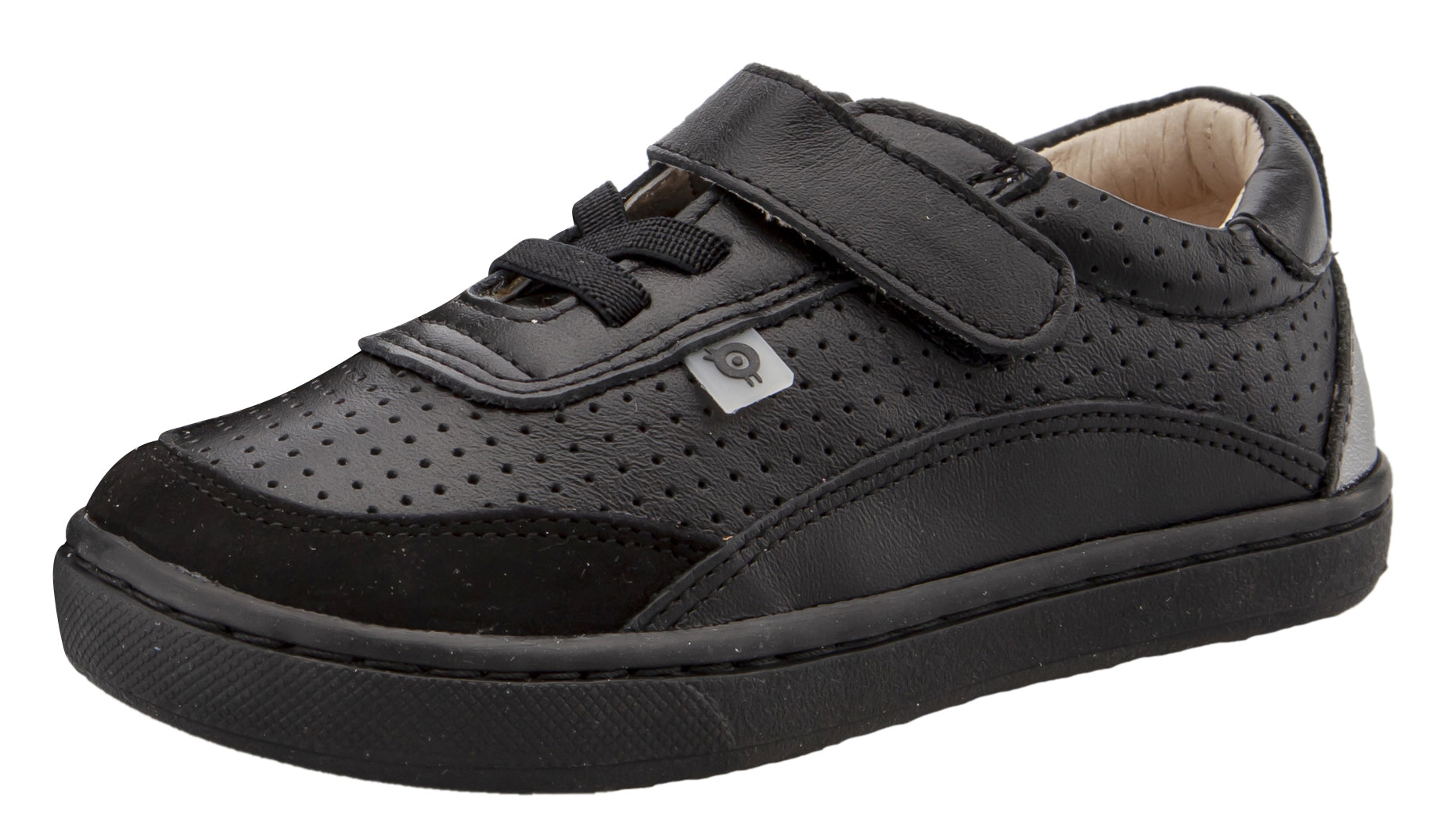 Old Soles 6099 The Hub Sneakers for Boys & Girls - Black/Rich Silver - Comfortable Kids' Shoes for School, Play & Everyday Wear