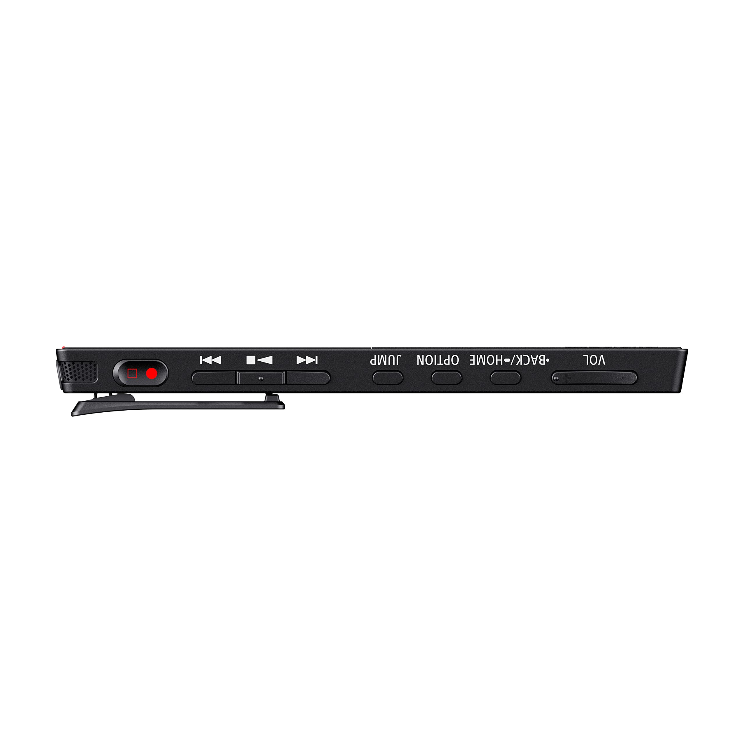 Sony ICD-TX660 Slim Digital Voice Recorder with OLED Display - Black | Compact Audio Recording Device for Lectures, Meetings & Interviews | High-Quality Sound for Professionals & Students