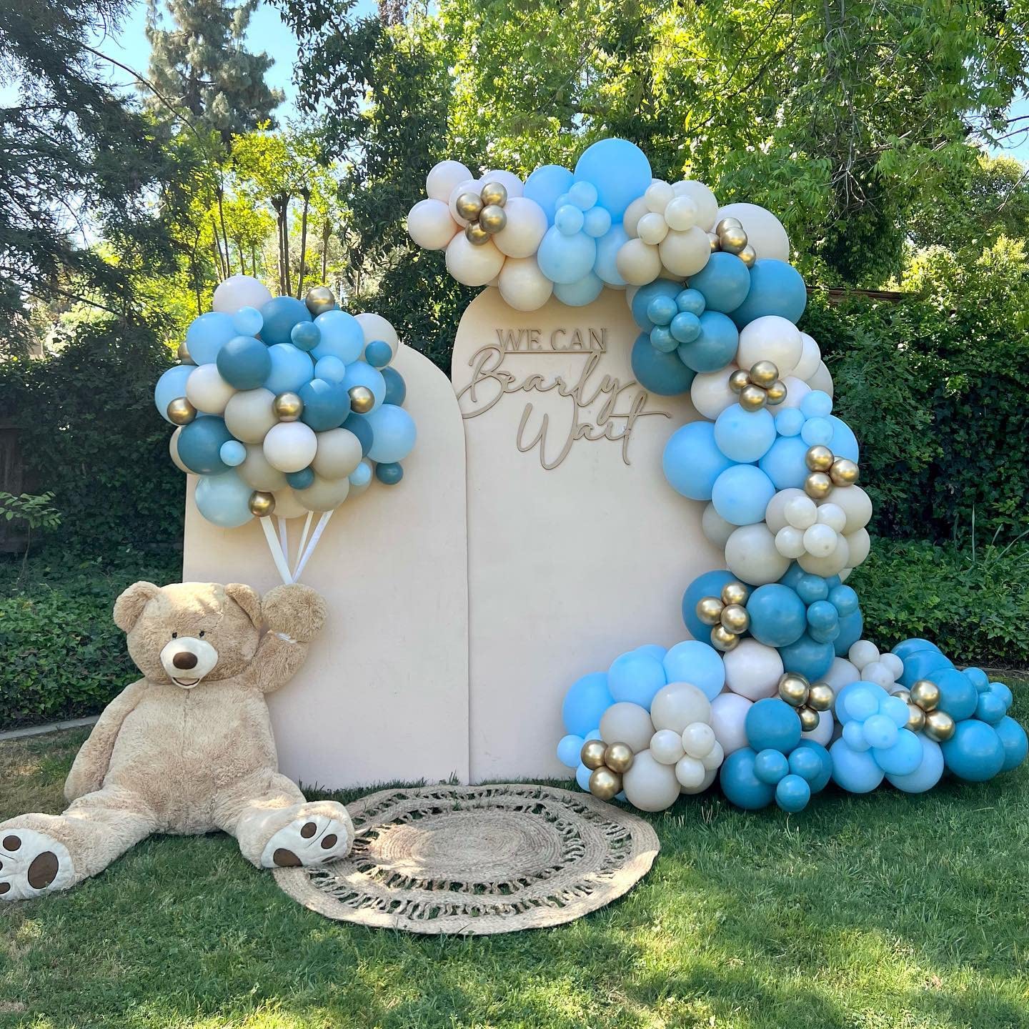 Janinus Turquoise Blue Balloons Garland Arch Kit - 80PCS Peacock Blue Balloons (12Inch & 5Inch) for Baby Shower, Gender Reveal, Wedding & Whale Theme Party Decorations - Perfect for Indoor/Outdoor Celebrations & Photo Backdrops