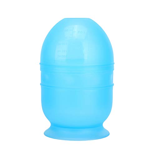 ANGGREK Professional Hair Color Mixing Bowl with Scale - Hair Dyeing Shaker Cup & Styling Tool (Blue) | Perfect for Salon & At-Home Hair Coloring