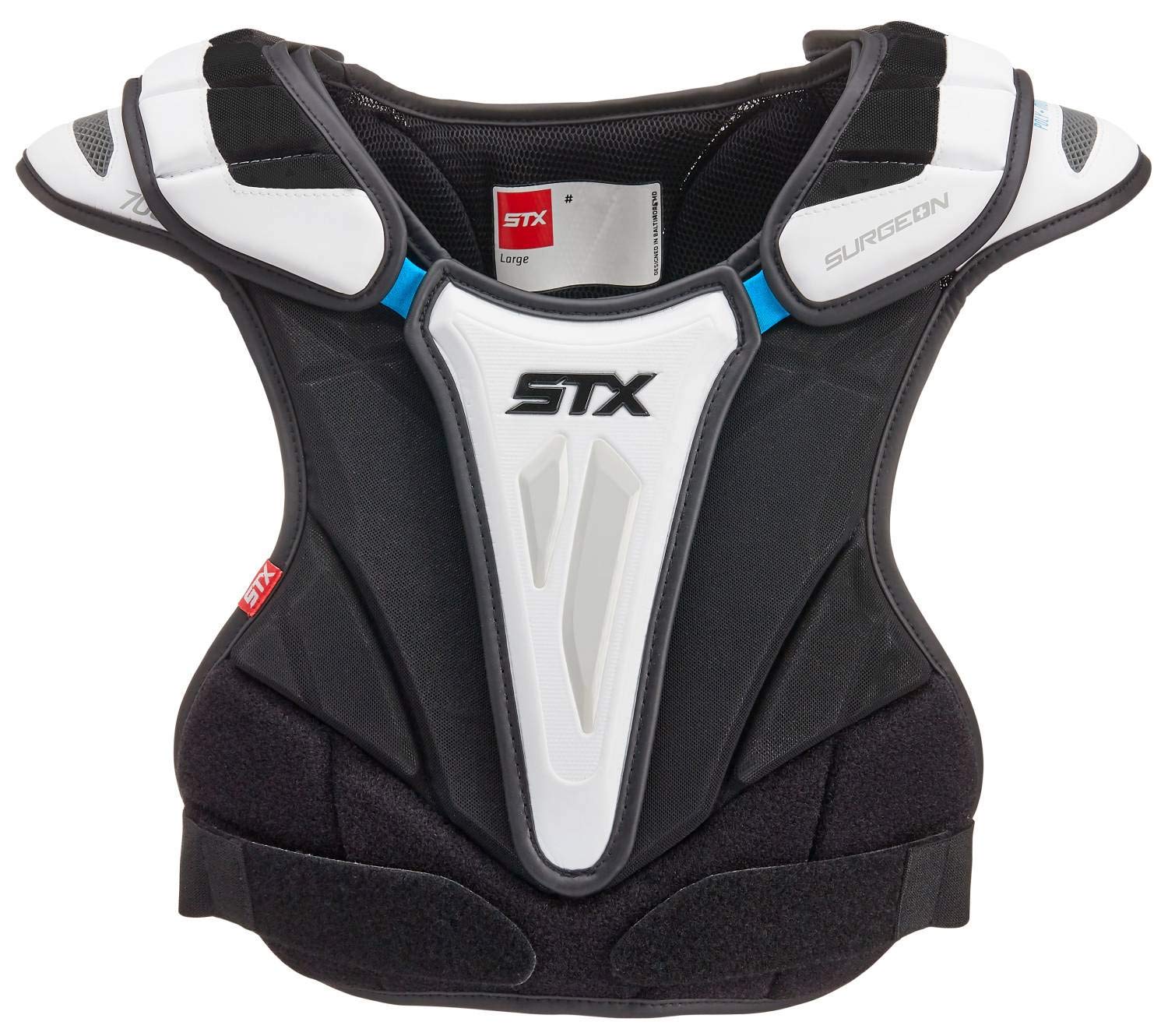 STX Lacrosse Surgeon 700 Shoulder Pad - Lightweight Protective Gear for Lacrosse Players - Perfect for Training, Games & Youth Sports
