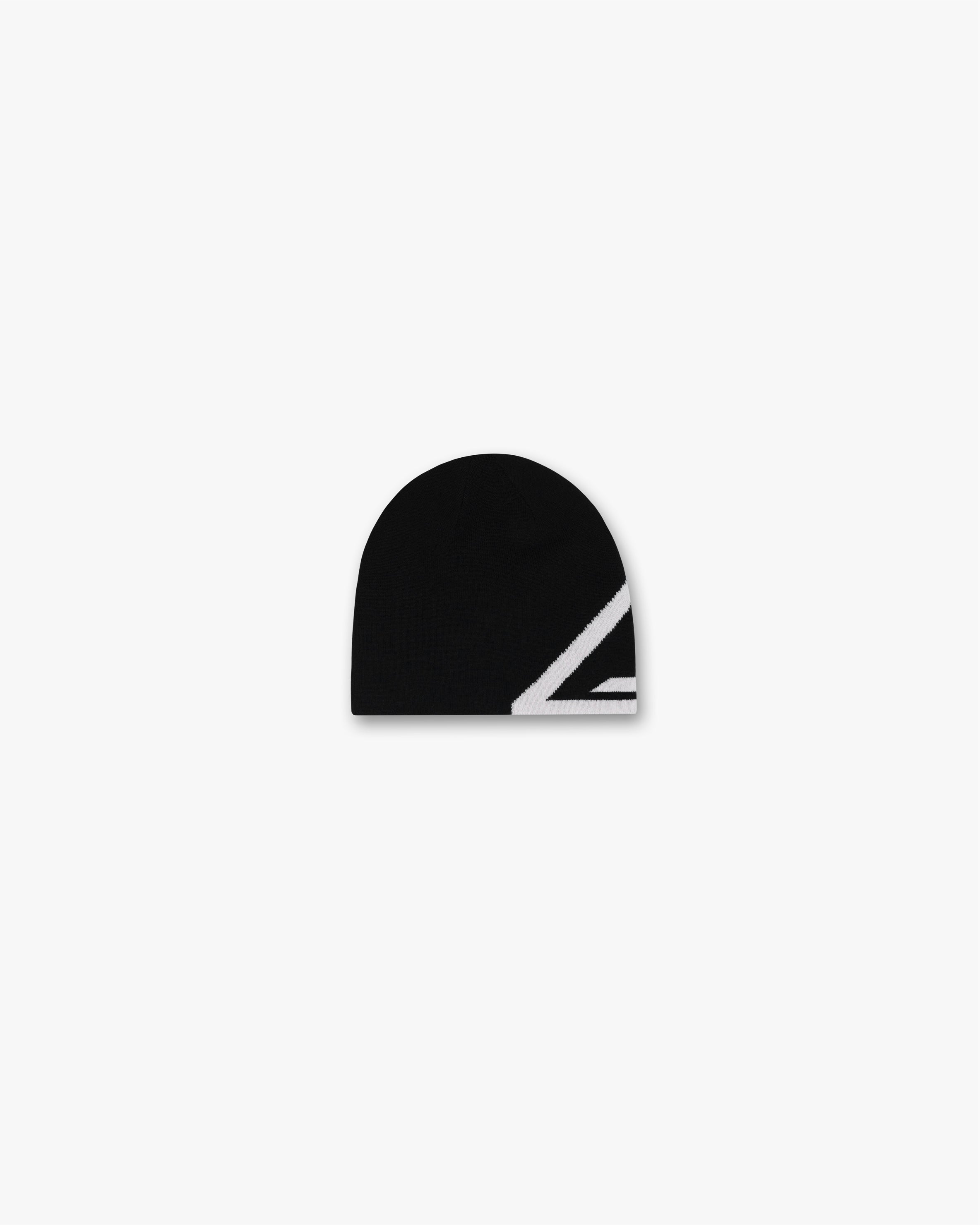 247 Logo Beanie - Black Winter Hat for Men & Women - Soft Knit Skull Cap for Outdoor Activities, Sports & Casual Wear
