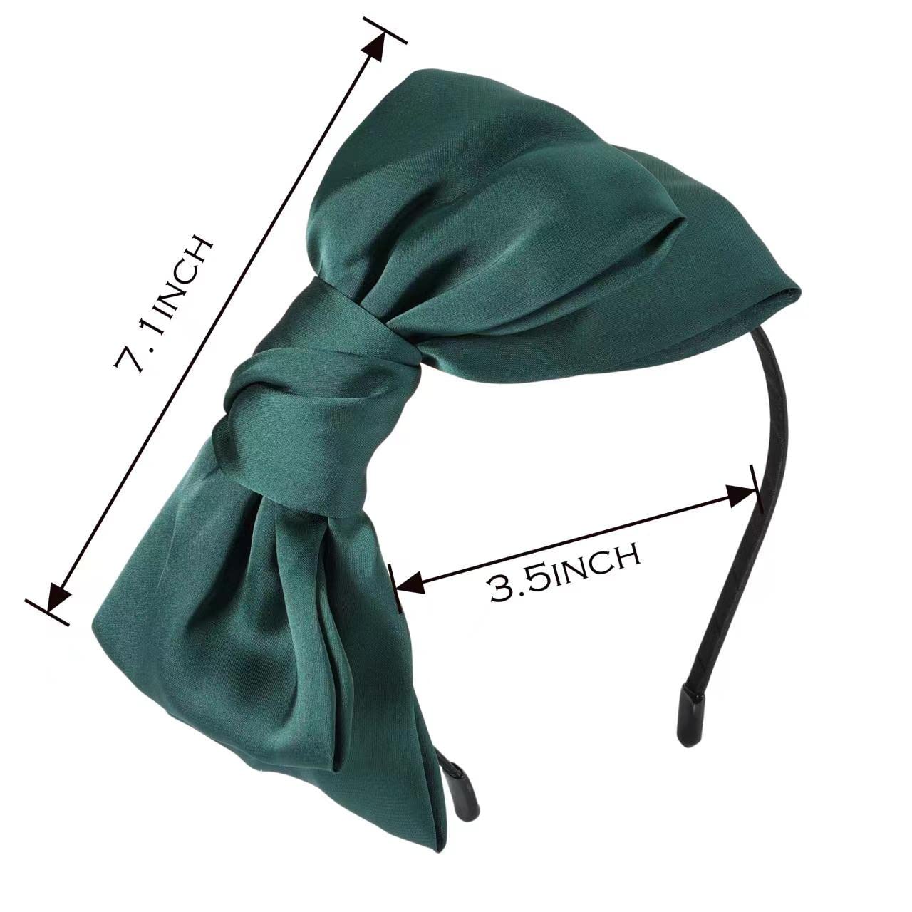 3PCS Elegant Bow Headbands for Women - Fashion Hair Accessories for Party, Wedding, Cosplay & Costume - Perfect for Bridal, Prom, Halloween & Daily Use