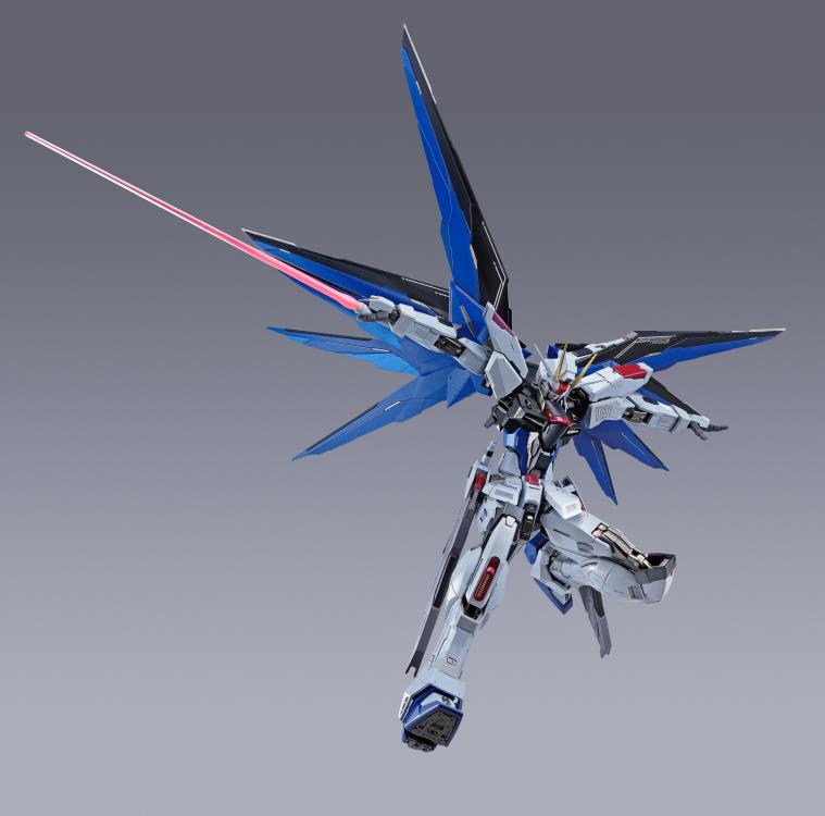 Bandai Metal Build Gundam Seed Freedom Gundam (Concept 2) Action Figure - High-Quality Collectible Model Kit for Anime Fans & Gundam Enthusiasts - Perfect for Display, Collection, and Role-Playing Scenes