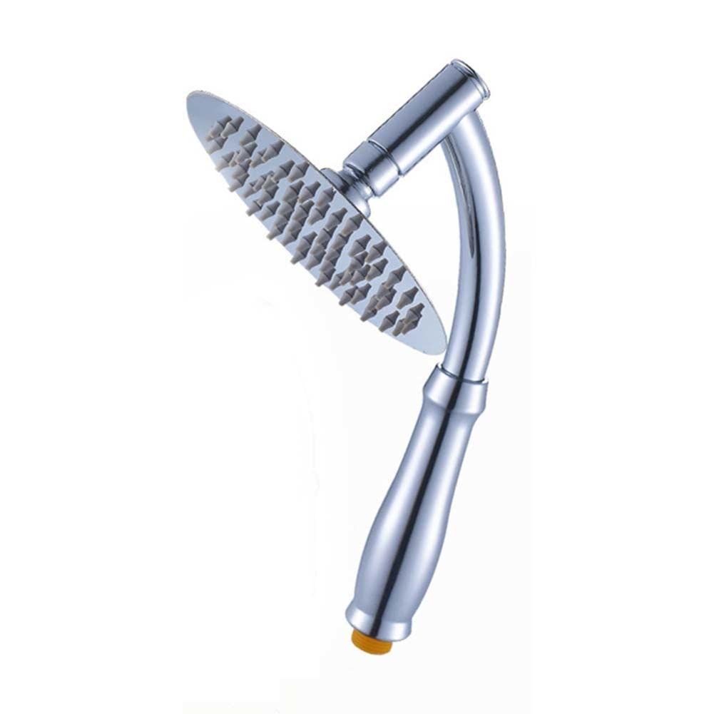 ACGrade High Pressure Shower Head with Handheld - 6 Inch Rain Shower & Adjustable 2 Mode - Plastic Bathroom Faucet for Relaxing Spa Experience