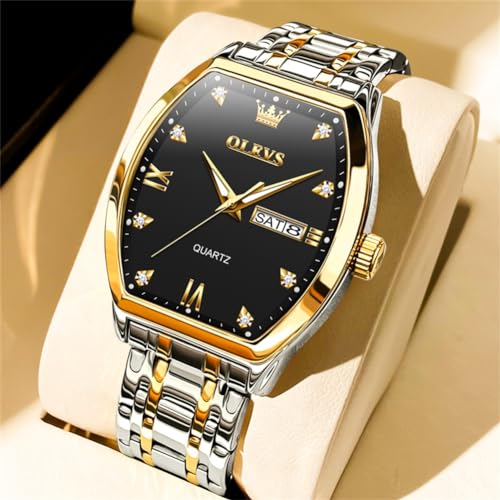 5528 gold silver black face