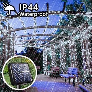 TIANG Solar String Lights - 2 Pack 400 LED Waterproof Outdoor Fairy Lights with 8 Modes (Cool White) | Perfect for Garden, Patio, Wedding, Christmas Tree & Party Decor | Solar Powered for Eco-Friendly Lighting