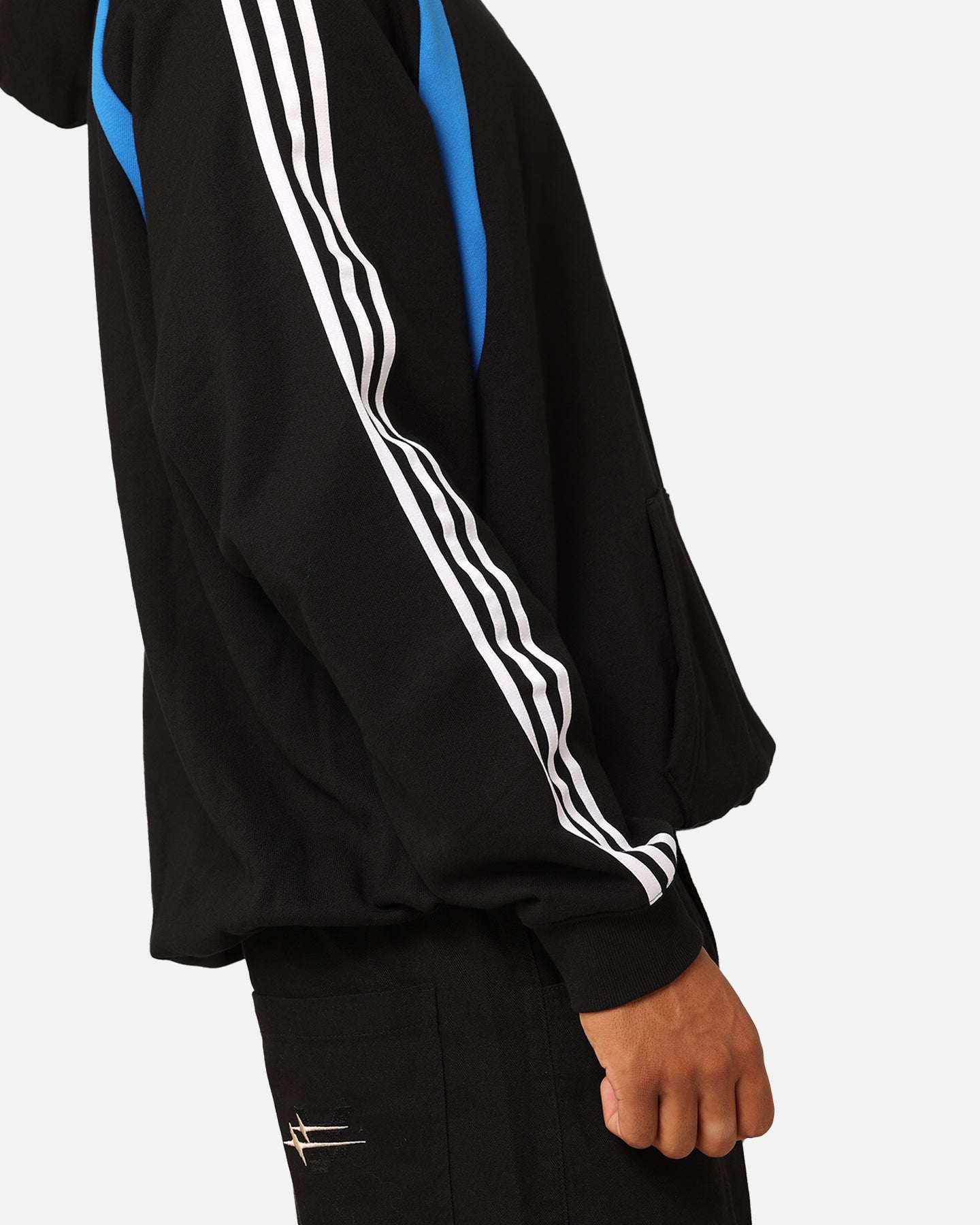 Adidas Oversized Hoodie for Men & Women - Black Cotton Pullover Hooded Sweatshirt | Casual Streetwear for Gym, Lounge & Everyday Wear