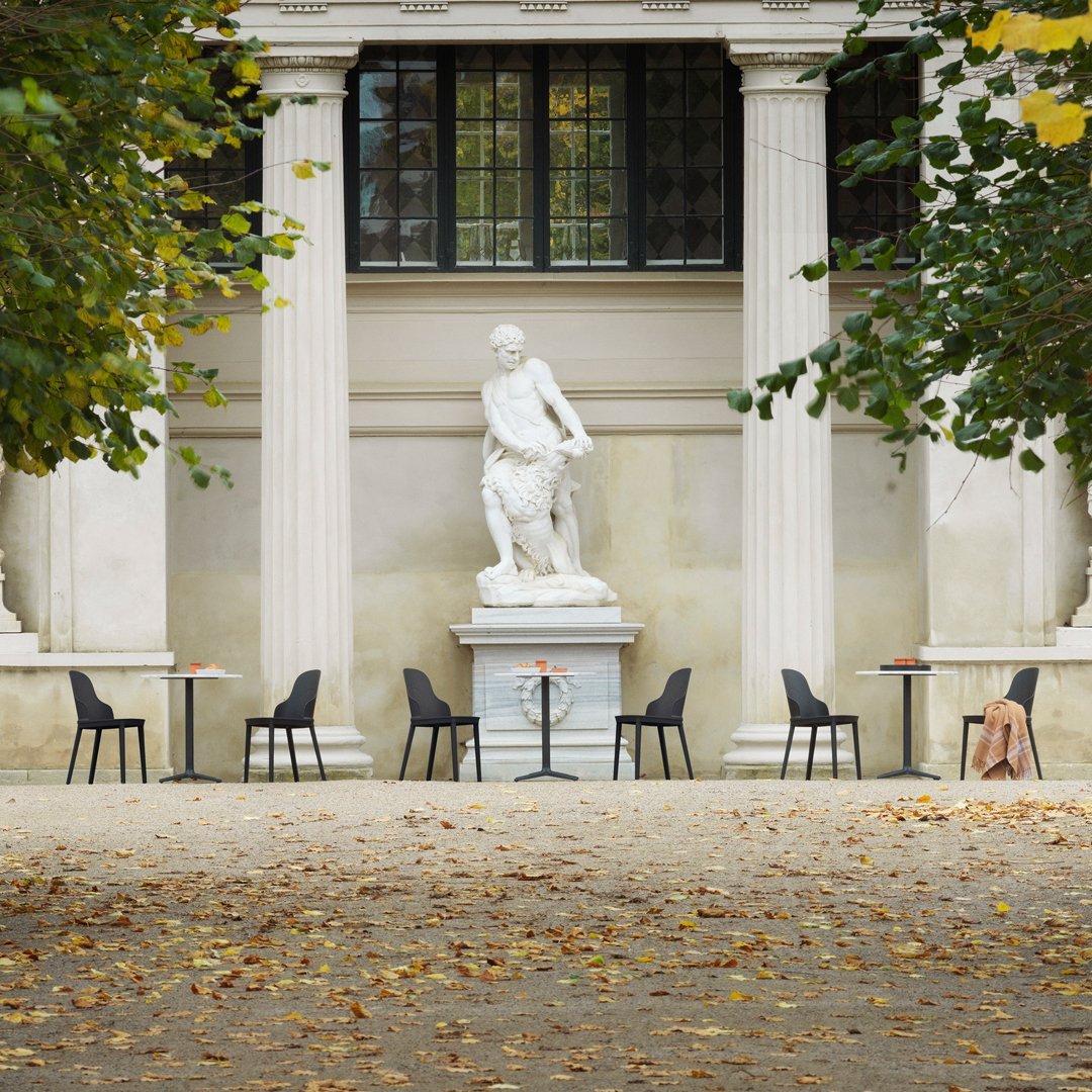 Allez Outdoor Dining Chair - Weather-Resistant Patio Furniture for Garden, Poolside & Backyard - Perfect for Outdoor Entertaining & Relaxation