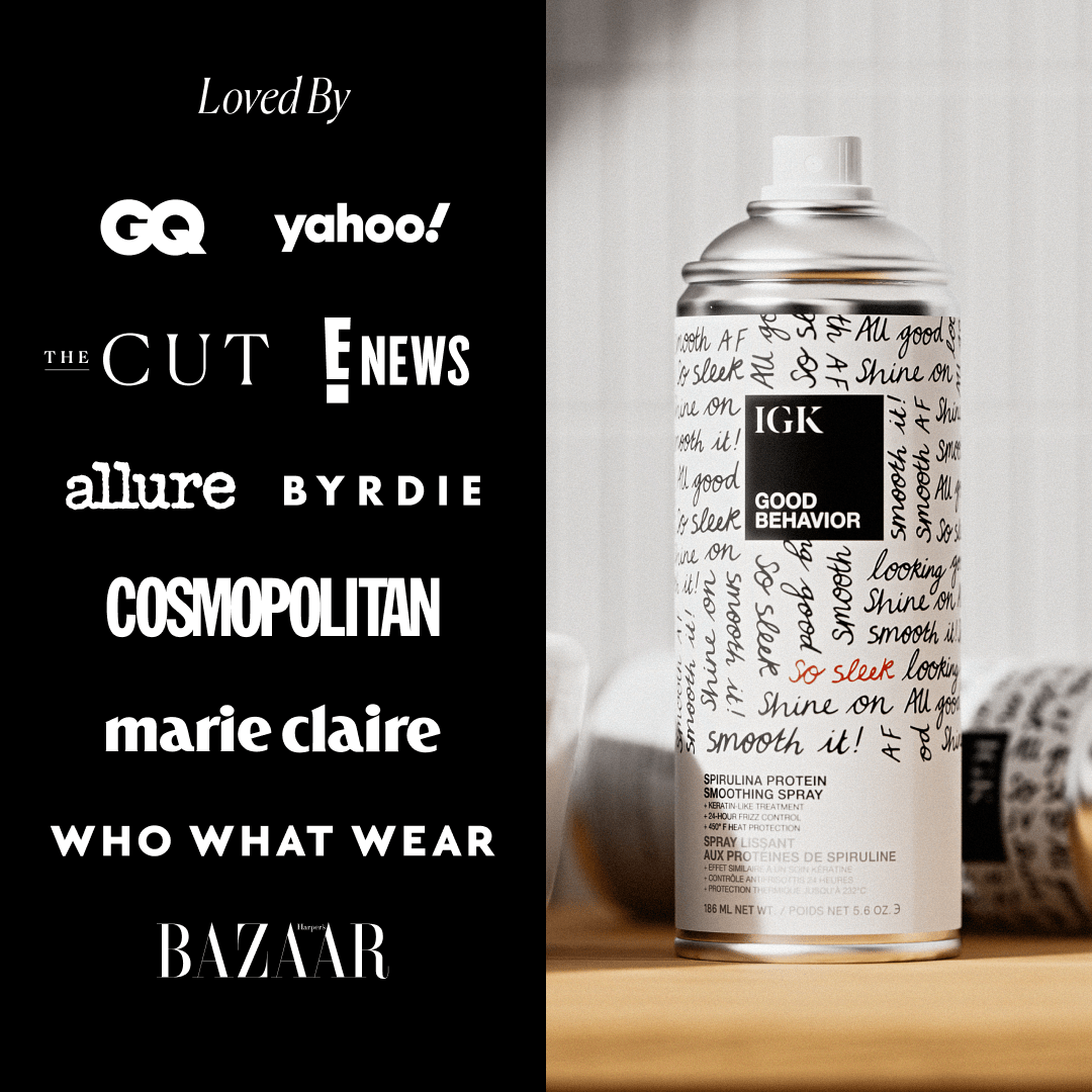 Best Smoothing Spray for Frizzy Hair - Tames Flyaways & Adds Shine - Perfect for Daily Styling & Heat Protection