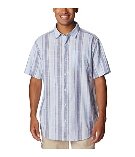 Purple Lotus Blocky Stripe