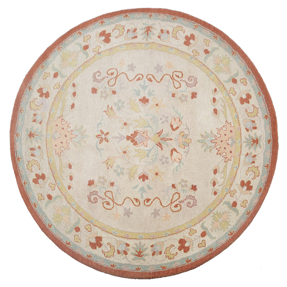 Chajli Hand Tufted Wool Rug - Soft & Durable Non-Slip Area Rug for Living Room, Bedroom, and Nursery Decor