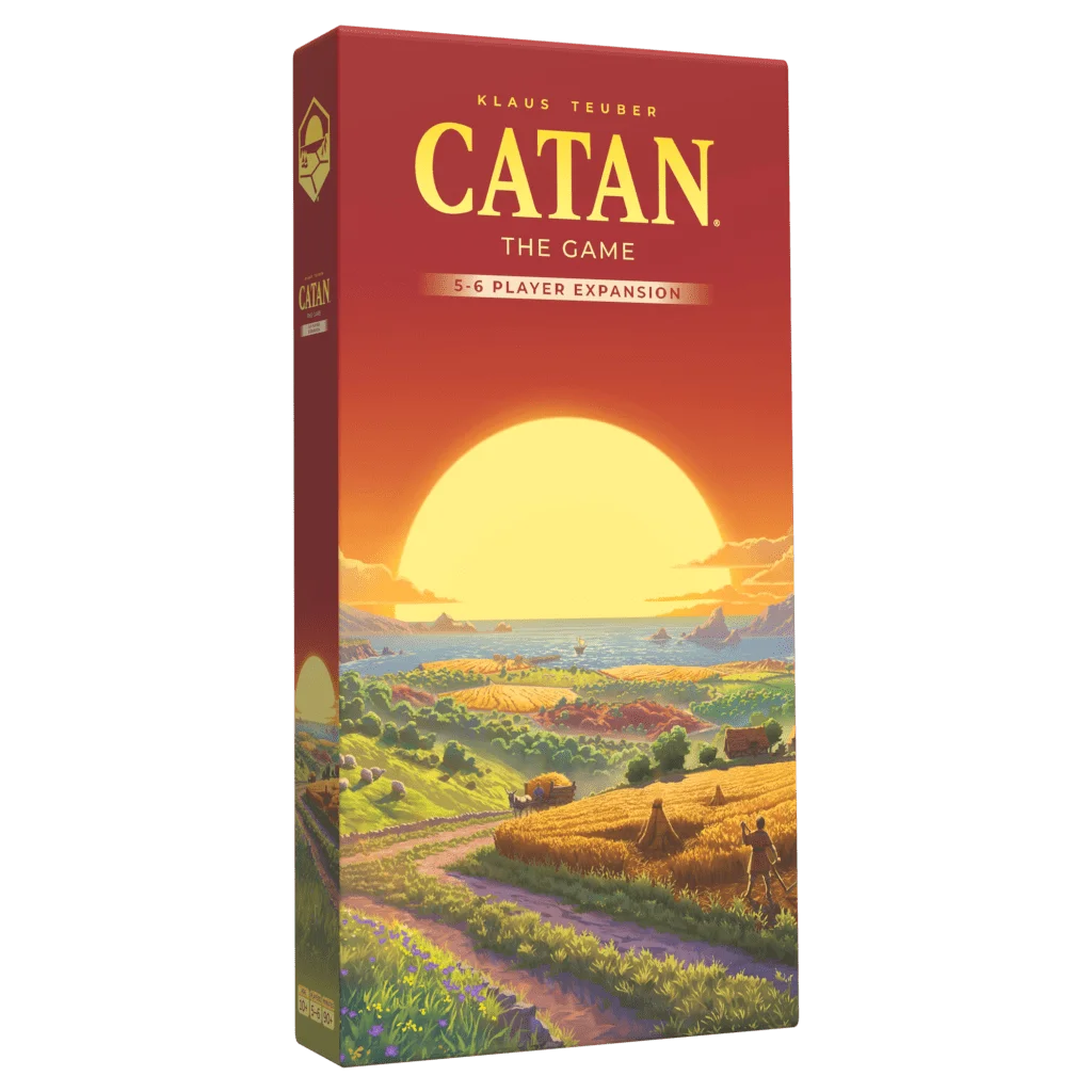Catan Board Game Expansion for 5-6 Players - Family Strategy Game Night Set for Adults & Teens - Perfect for Game Nights & Parties