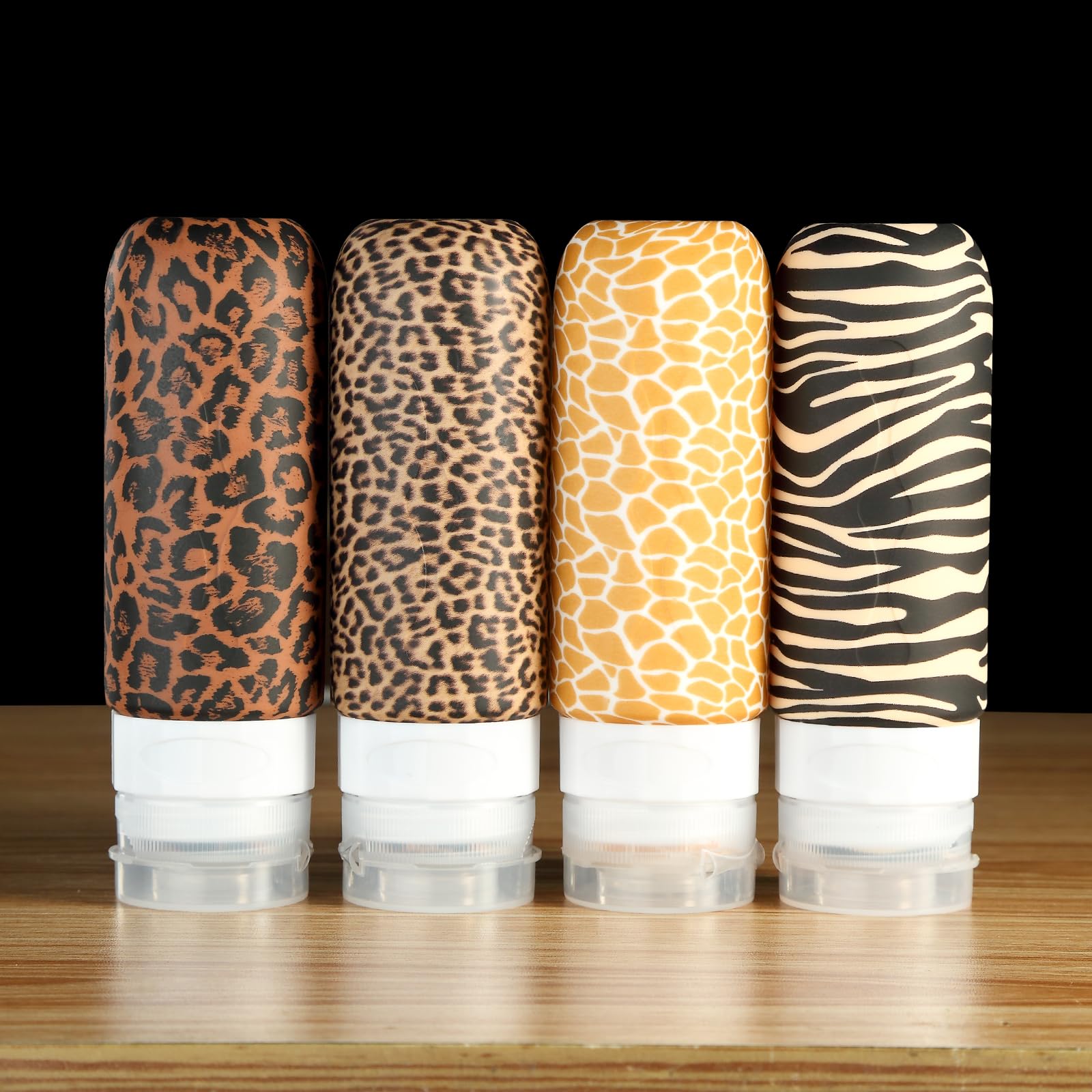TSA Approved 3oz Travel Bottles for Toiletries - BPA Free Leak Proof Squeezable Containers for Shampoo, Conditioner & Lotion | Portable Travel Accessories for Liquids | Perfect for Air Travel, Gym & Vacation Essentials