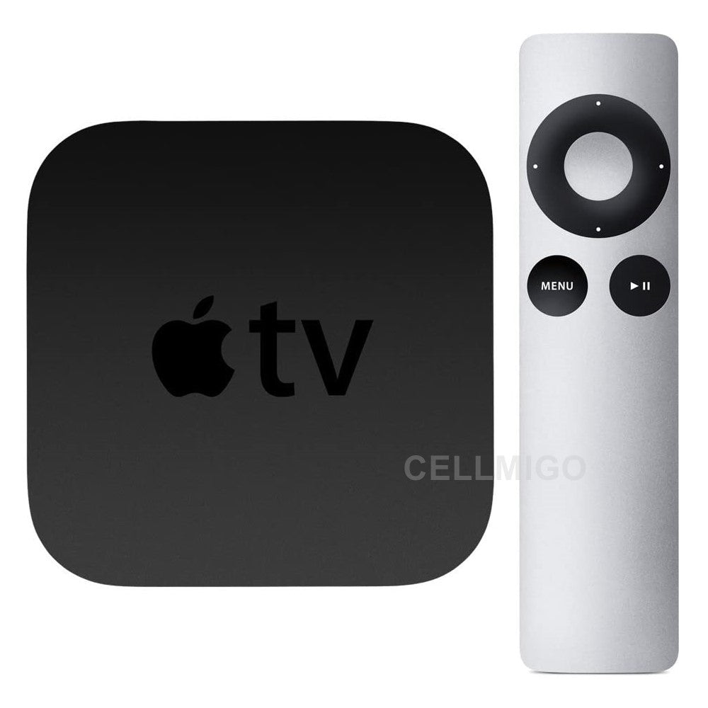 Apple TV 3rd Generation HD Streaming Media Player (Model A1469, MD199LL/A) - Renewed Like New in Black | Stream Movies, Shows & Music in 1080p for Home Entertainment