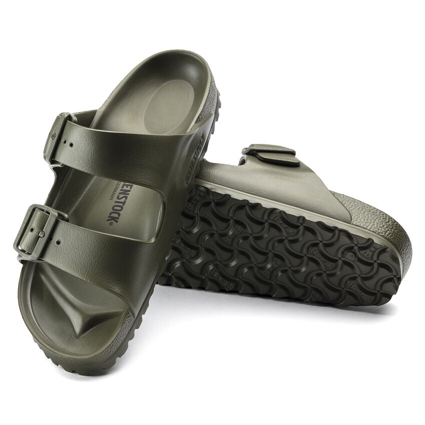 Birkenstock Arizona Essentials EVA Sandal in Khaki - Comfortable & Lightweight Unisex Slides for Men & Women | Perfect for Beach, Pool, Travel & Casual Wear