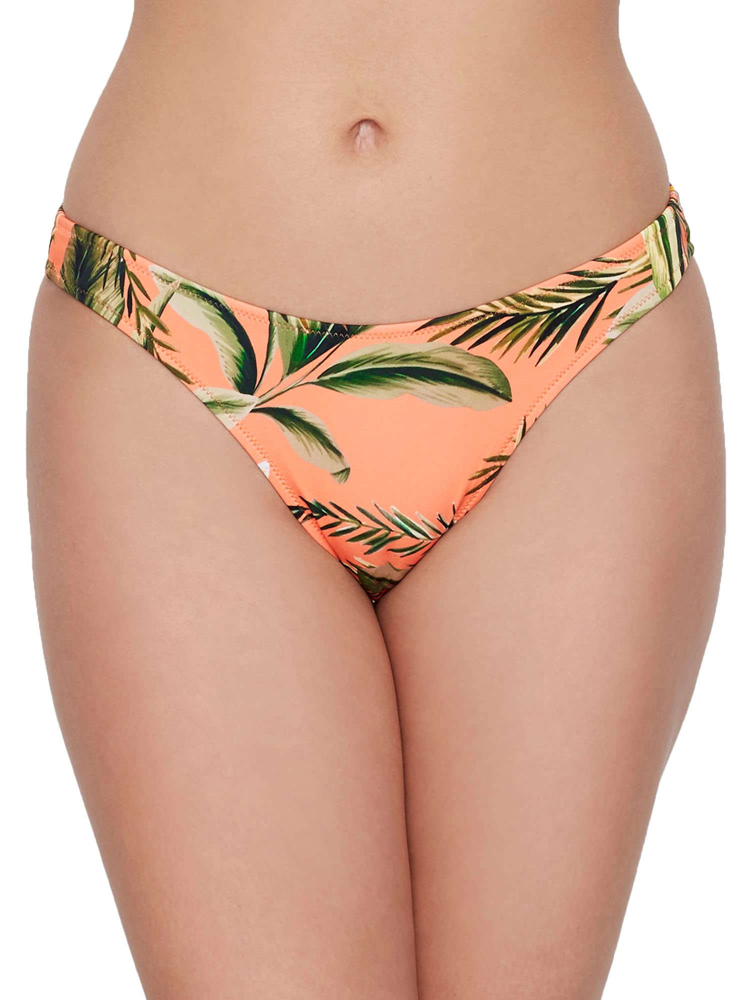 Freya Women's Brazilian Bikini Bottom - Birds in Paradise Print - Swimwear for Beach, Pool & Vacation - Comfortable & Stylish Swim Bottom for Women