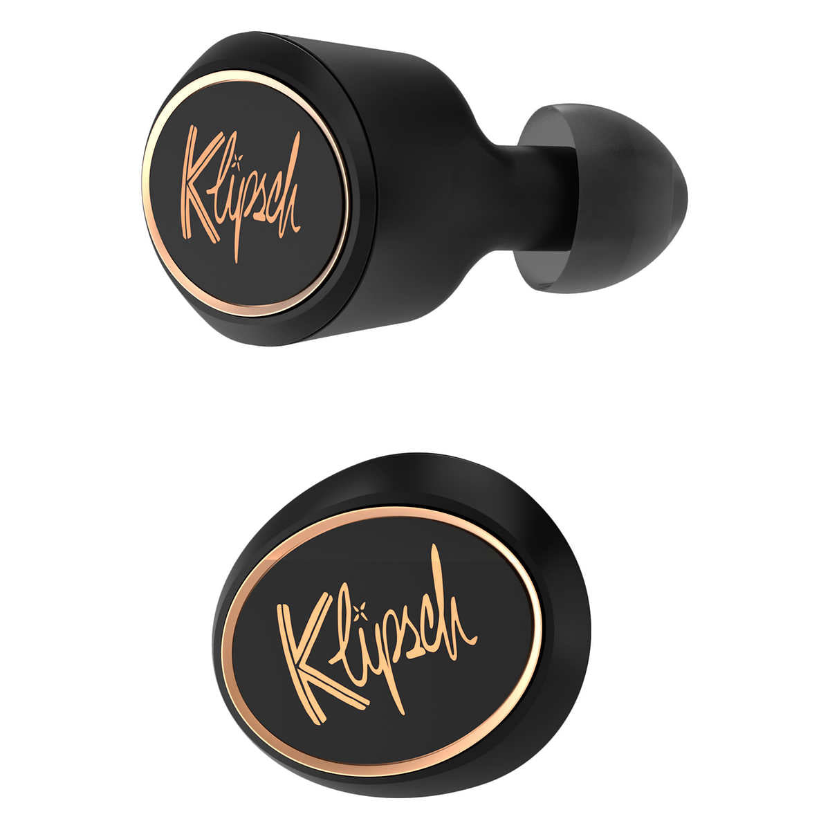 Klipsch T5 True Wireless Bluetooth Earbuds - Silver | High-Fidelity Sound, Noise Isolation, Comfort Fit | Perfect for Gym, Running, Travel & Work