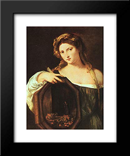 Titian's Profane Love (Vanity) 15x18 Framed Art Print - Renaissance Wall Decor for Living Room, Bedroom & Office