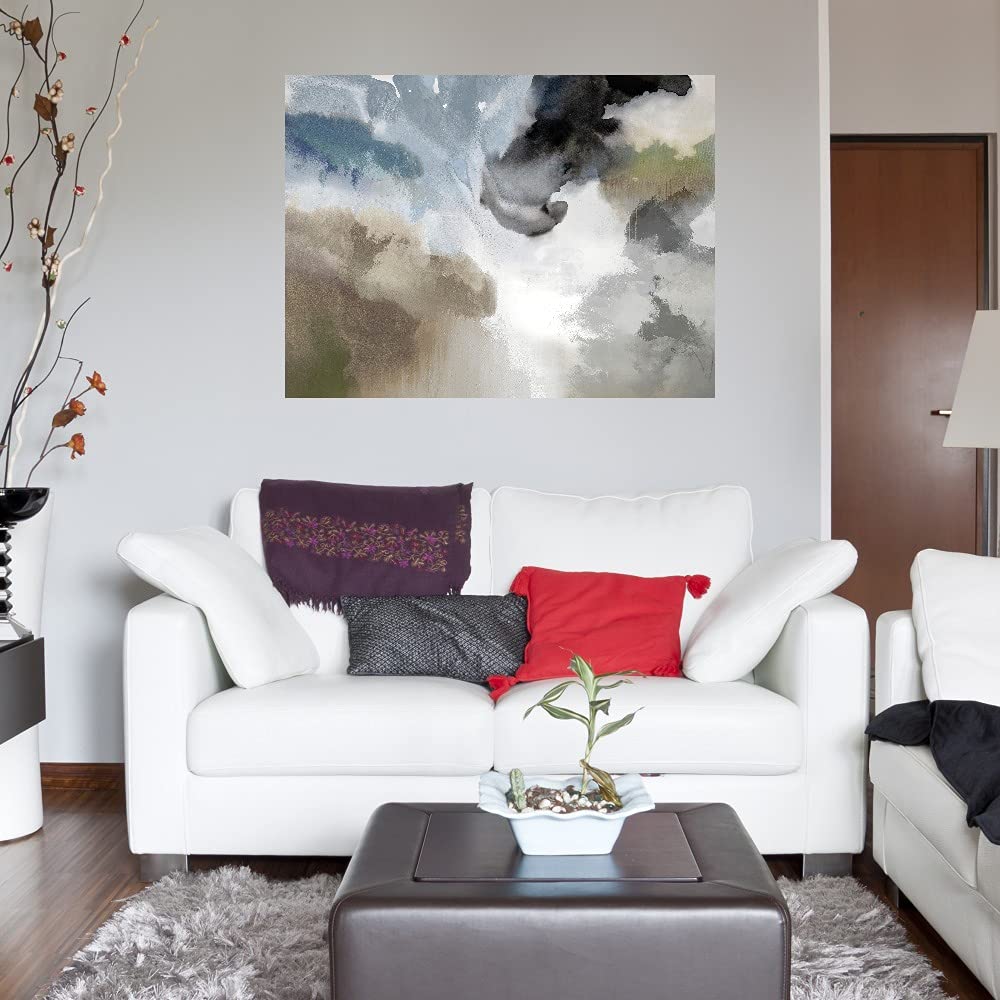Hand-Painted Fine Art Canvas Wall Decor by Artist Mark Chandon - Modern Nixie Design for Living Room, Bedroom, Office & More - Ready to Hang 32x24 Inches - Perfect for Home Decor, Gifts & Interior Design Projects