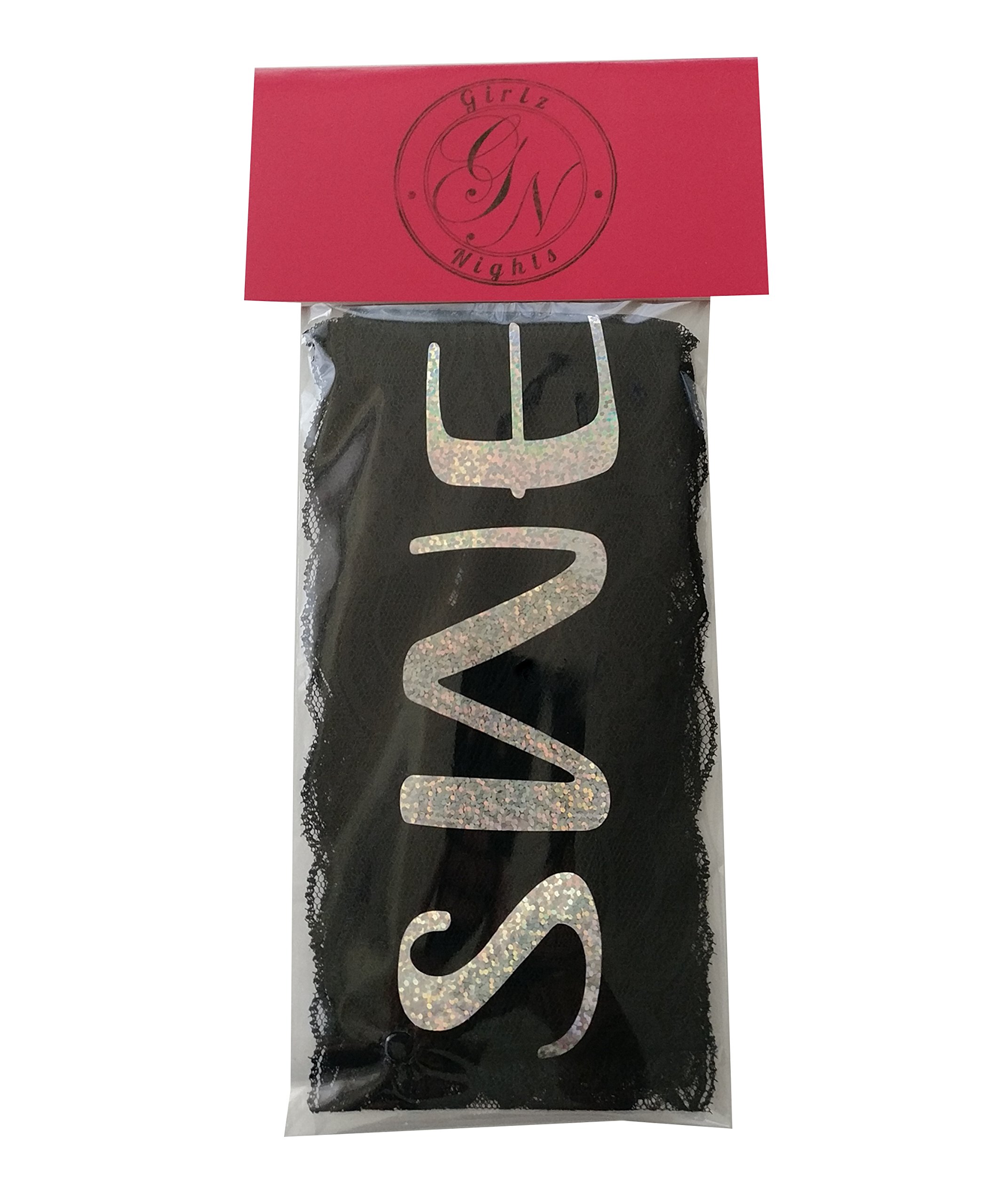 Sweet 16 Lace Sash for 16th Birthday Party - Elegant Black Birthday Party Favor & Decoration - Perfect for Quinceañera, Sweet 16 Celebrations & Special Occasions