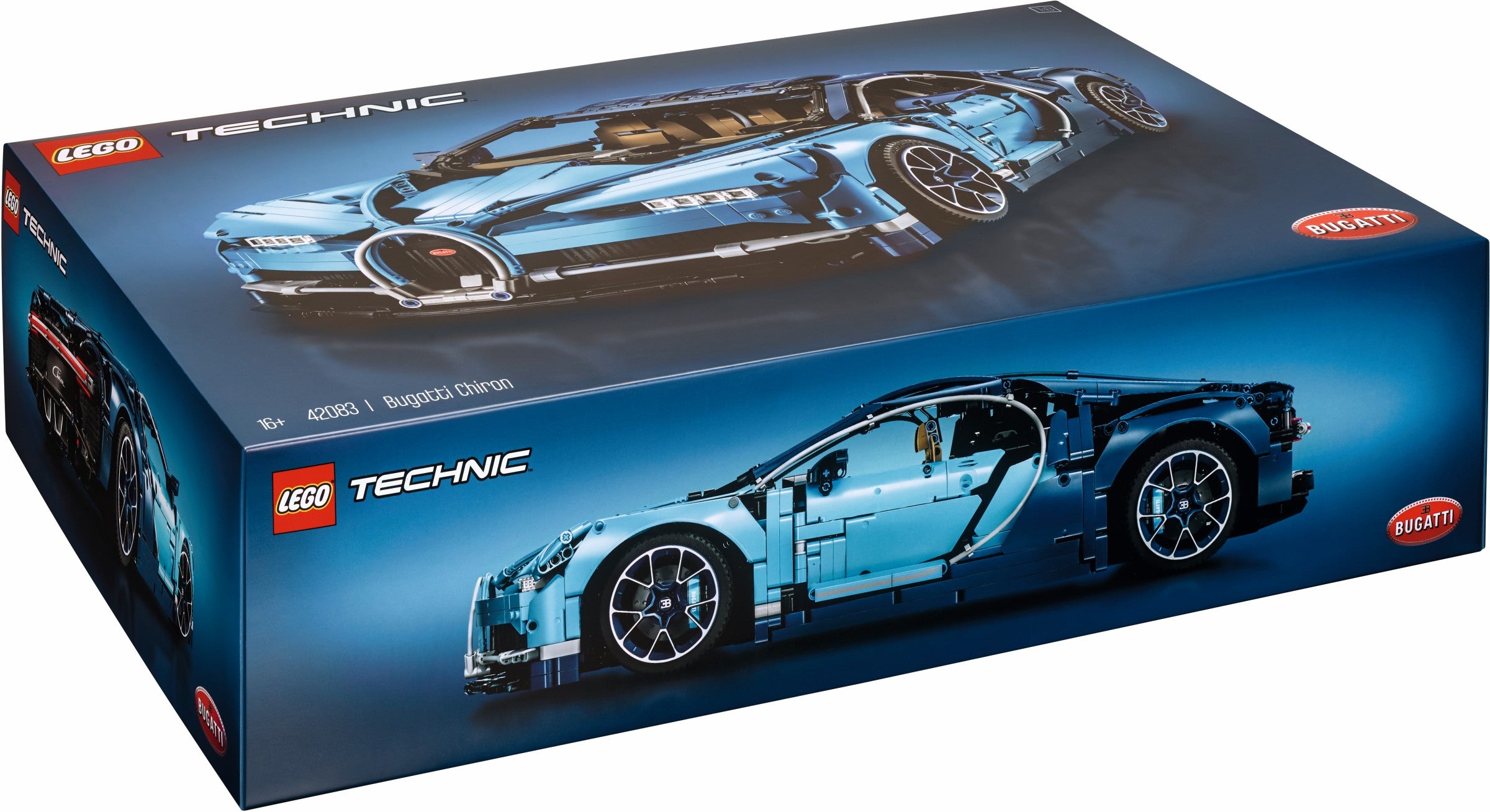 LEGO 42083 Bugatti Chiron Building Kit - 1:8 Scale Model Car with 3599 Pieces, Collector's Edition for Adults - Perfect for Display, Gifts & Car Enthusiasts
