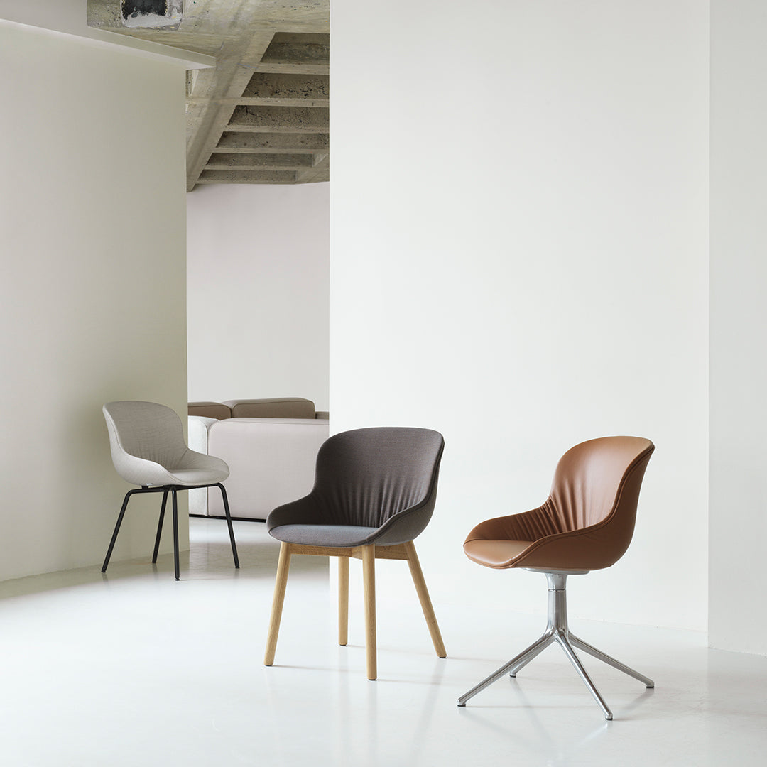Premium Hyg Comfort Chair with Full Upholstery & Sturdy Wooden Legs - Ergonomic Office Chair for Home & Workspace Comfort